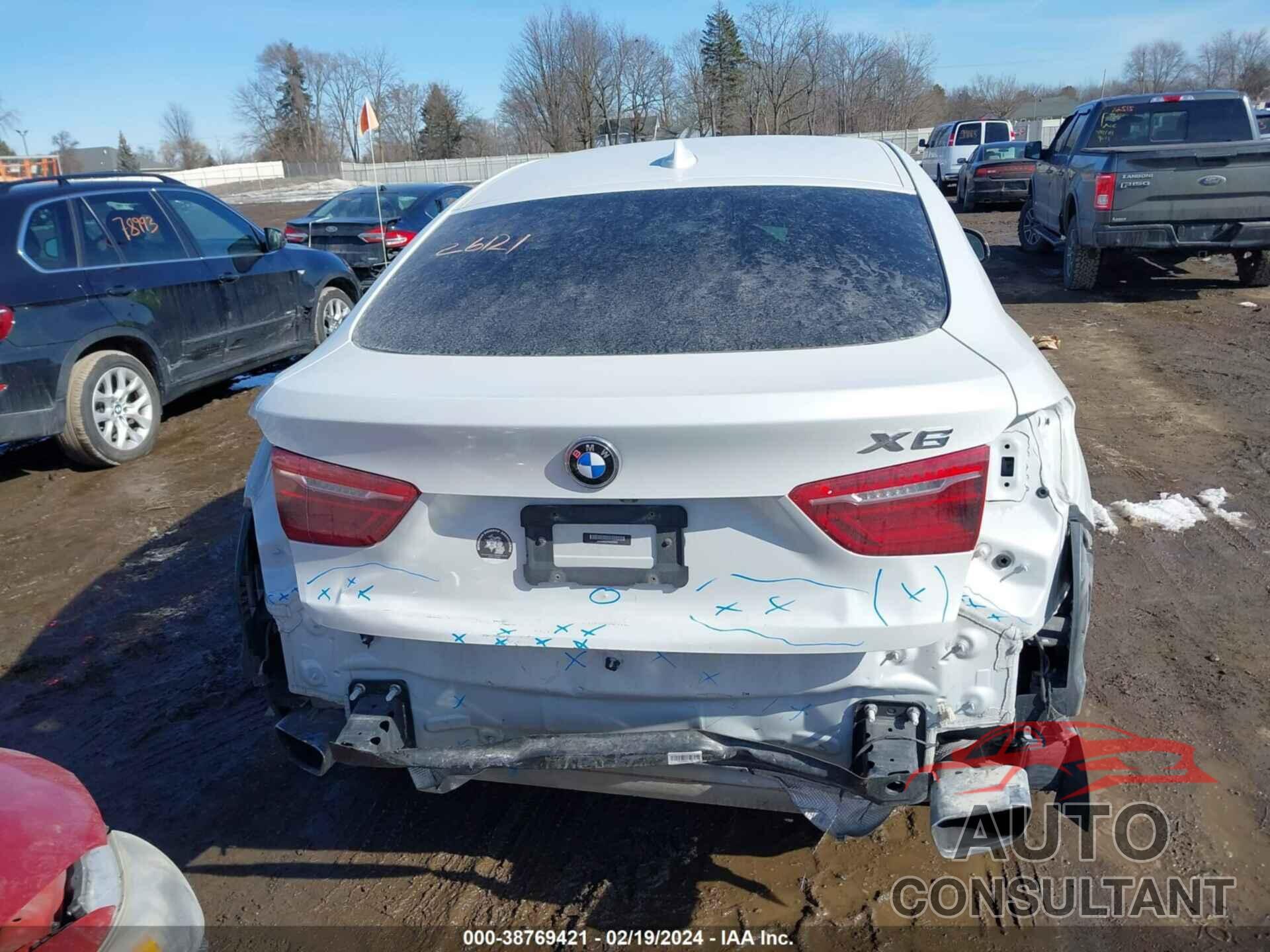 BMW X6 2016 - 5UXKU6C52G0R33902