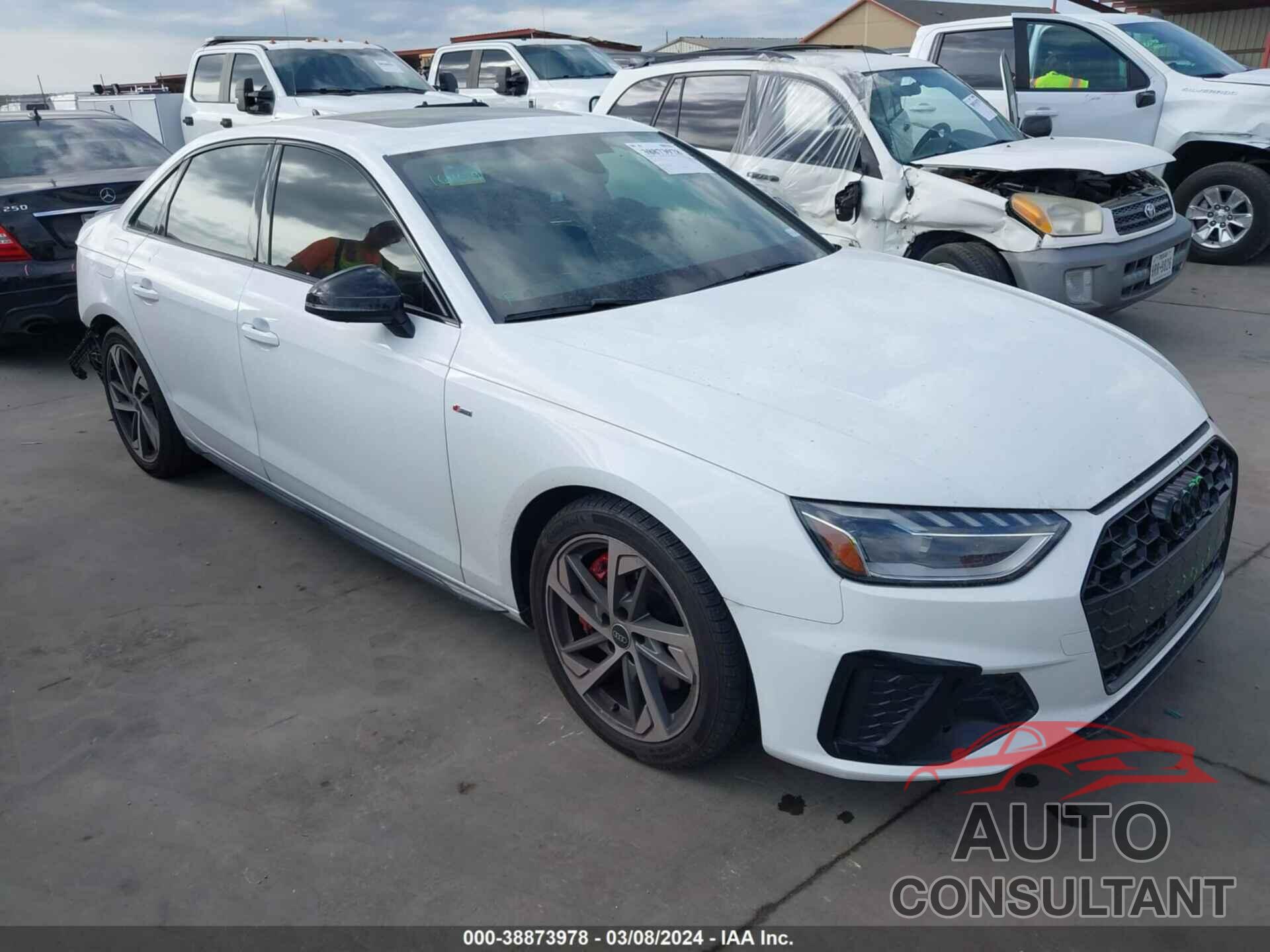 AUDI A4 2023 - WAUEAAF40PA004425