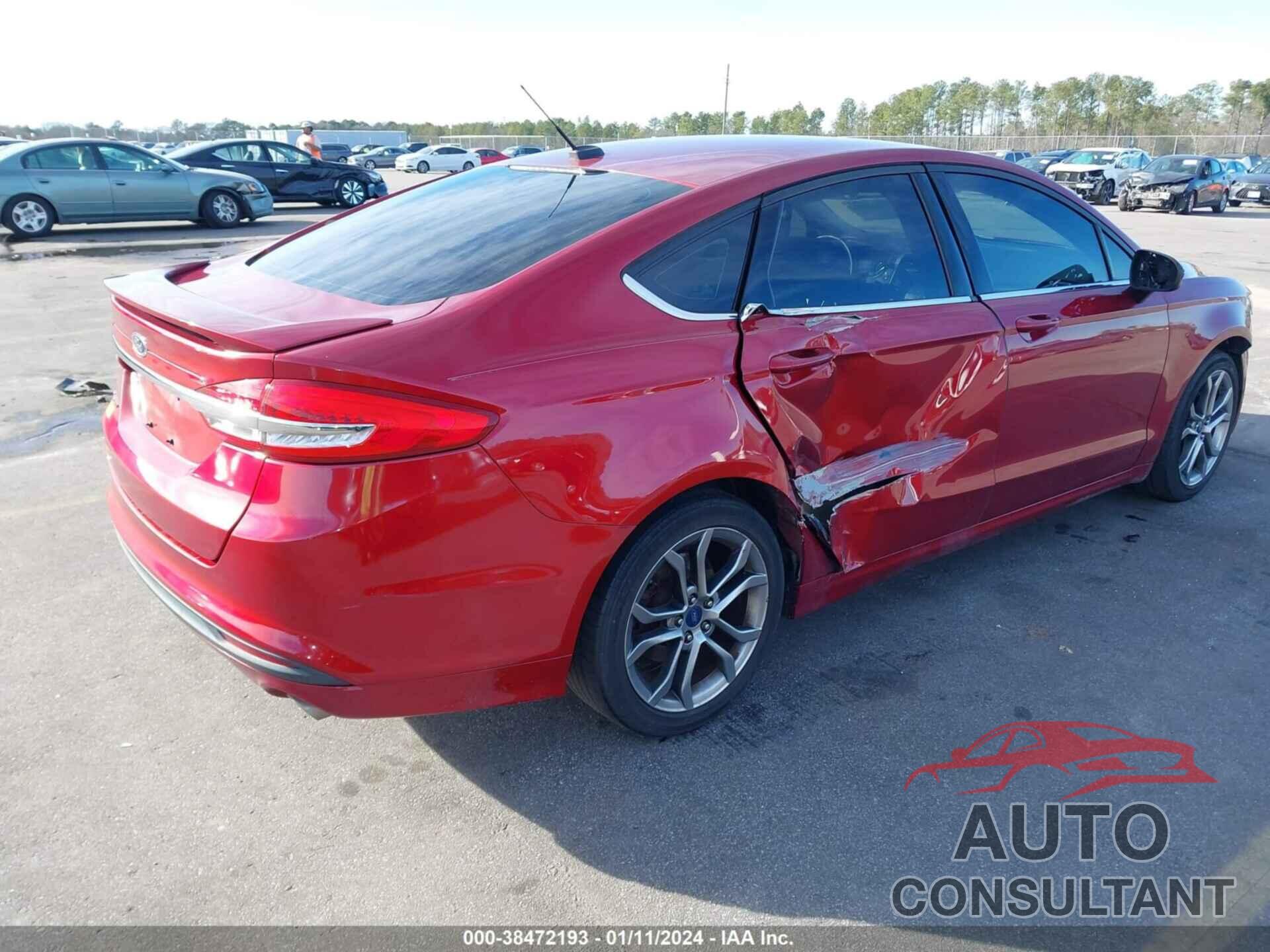 FORD FUSION 2017 - 3FA6P0G79HR161733