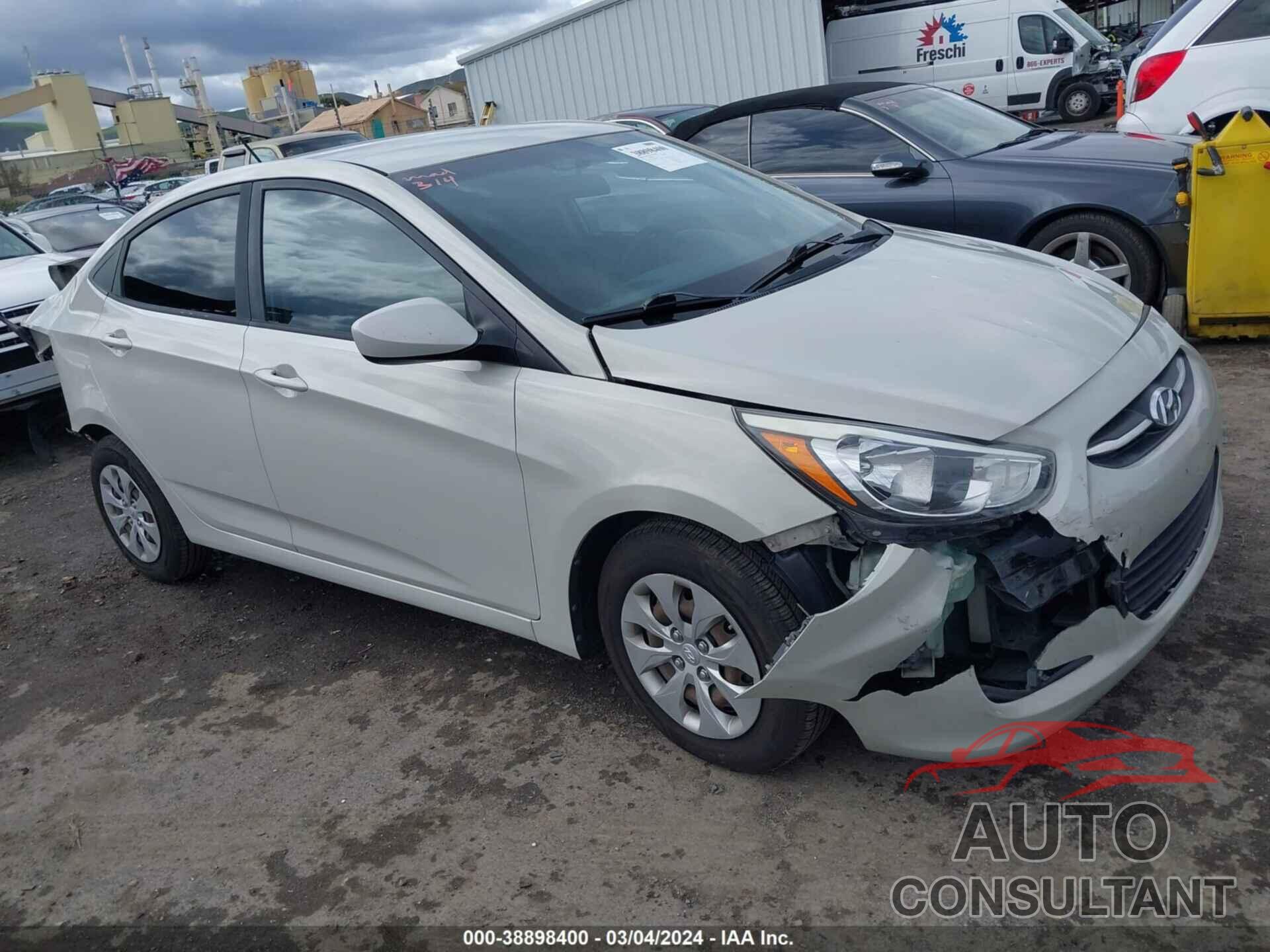 HYUNDAI ACCENT 2016 - KMHCT4AE6GU998157