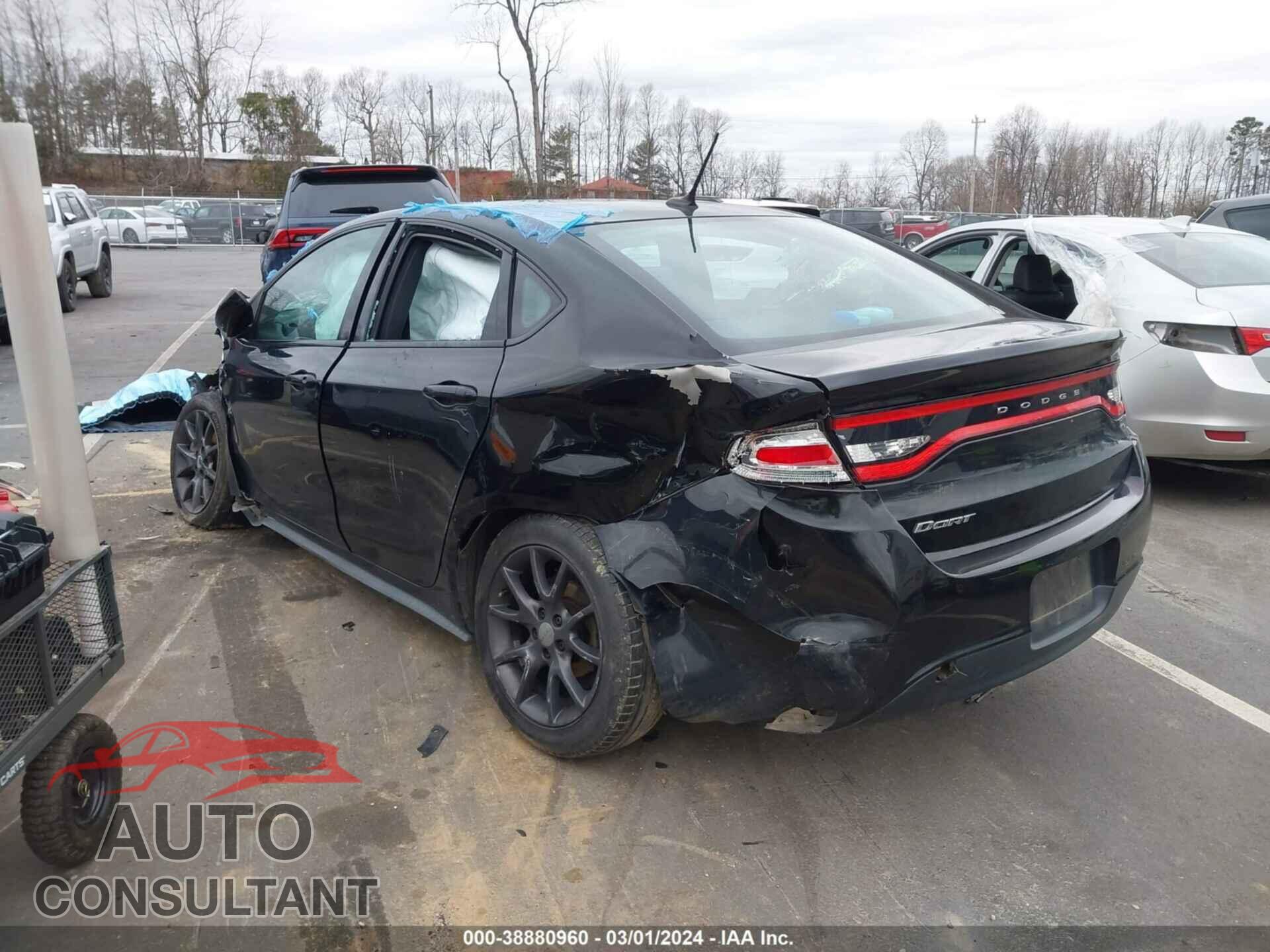 DODGE DART 2016 - 1C3CDFAA7GD736470