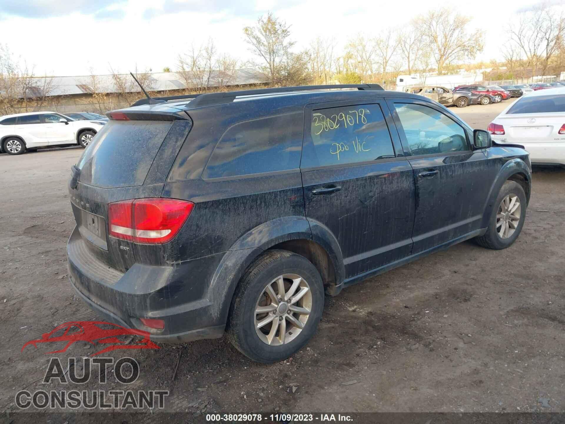 DODGE JOURNEY 2015 - 3C4PDDBG4FT660915