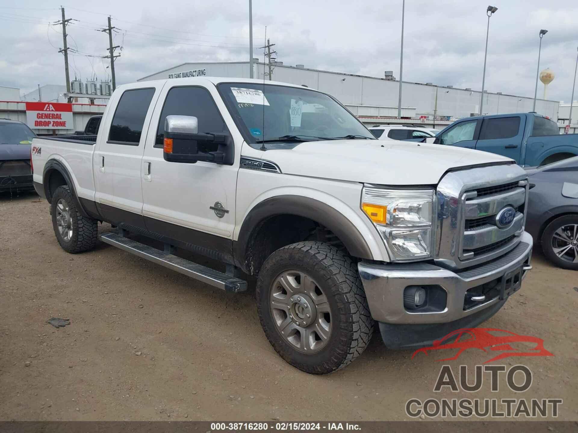 FORD F250 2016 - 1FT7W2BT8GEA64123