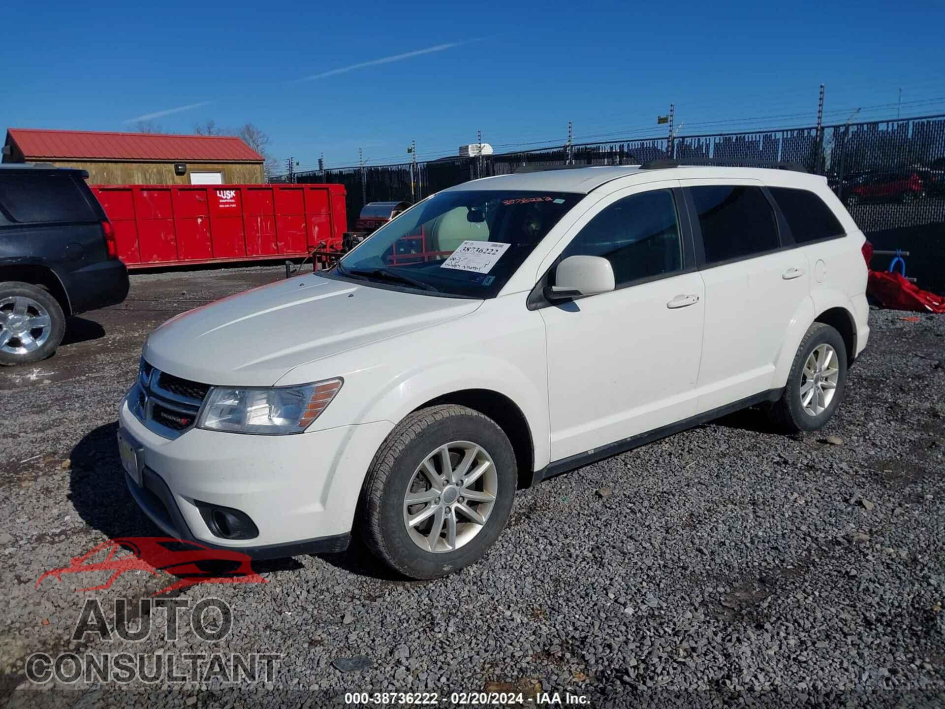 DODGE JOURNEY 2017 - 3C4PDDBG9HT520605