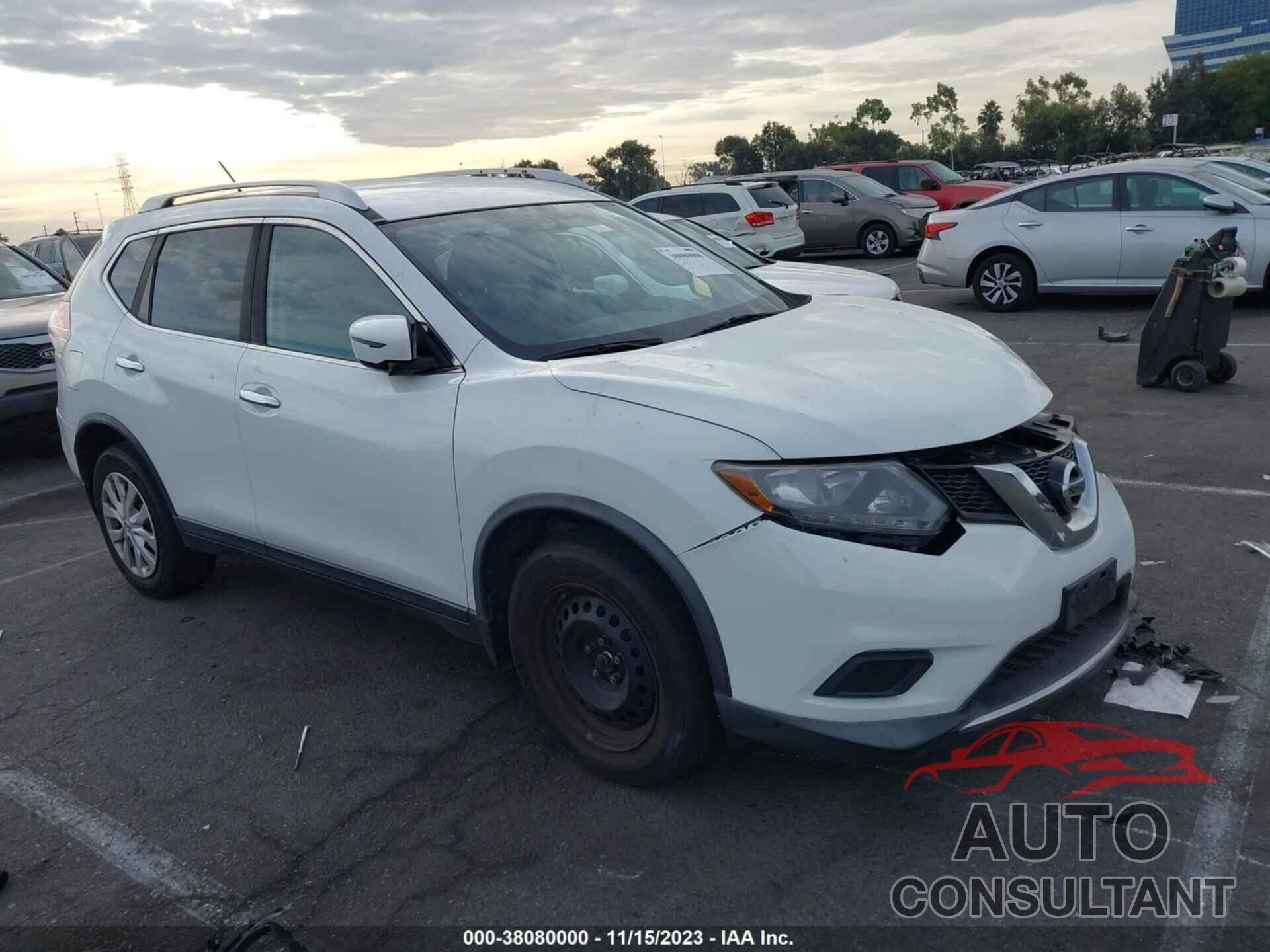 NISSAN ROGUE 2016 - KNMAT2MT3GP663558