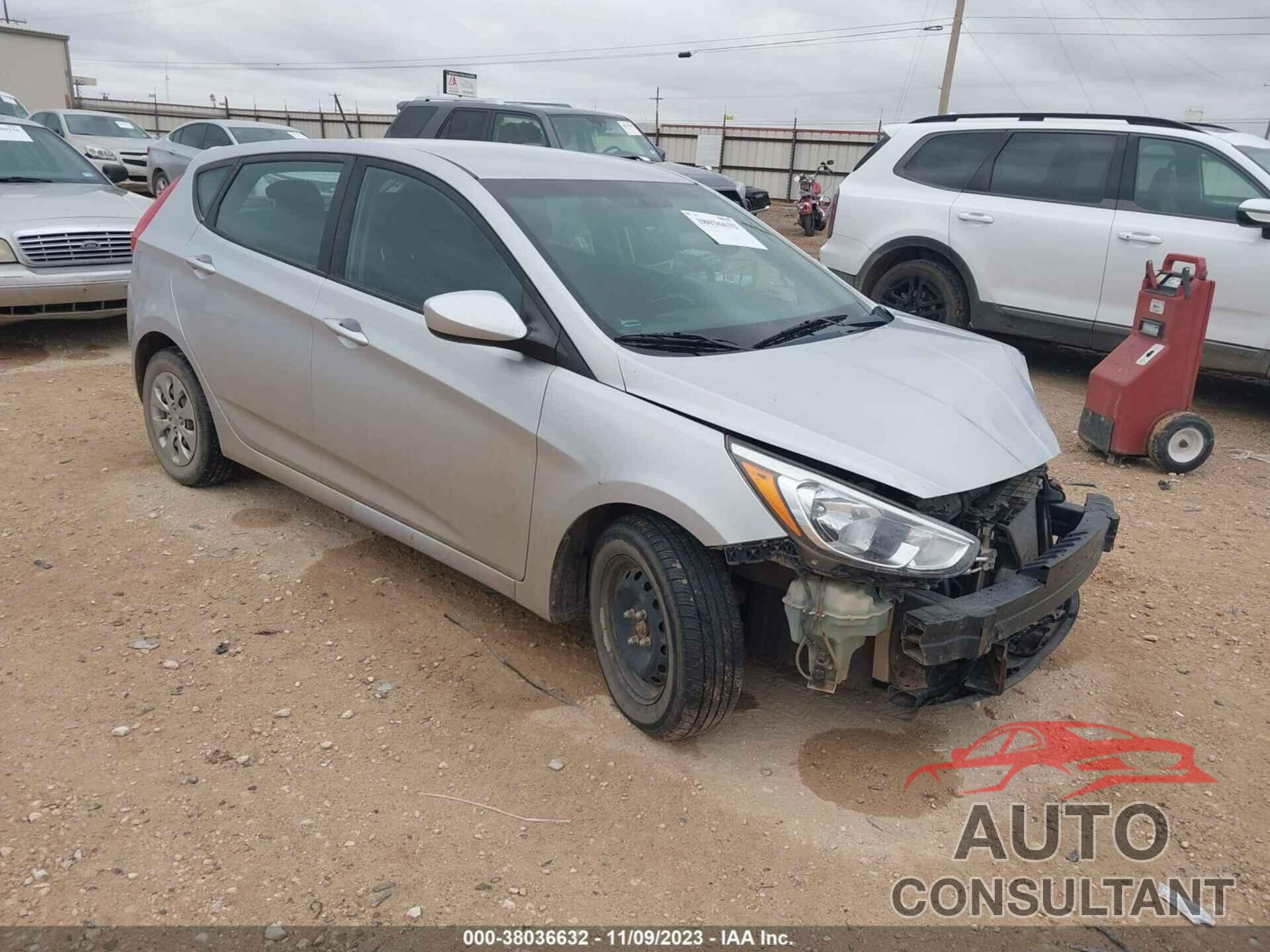 HYUNDAI ACCENT 2017 - KMHCT5AE1HU337661