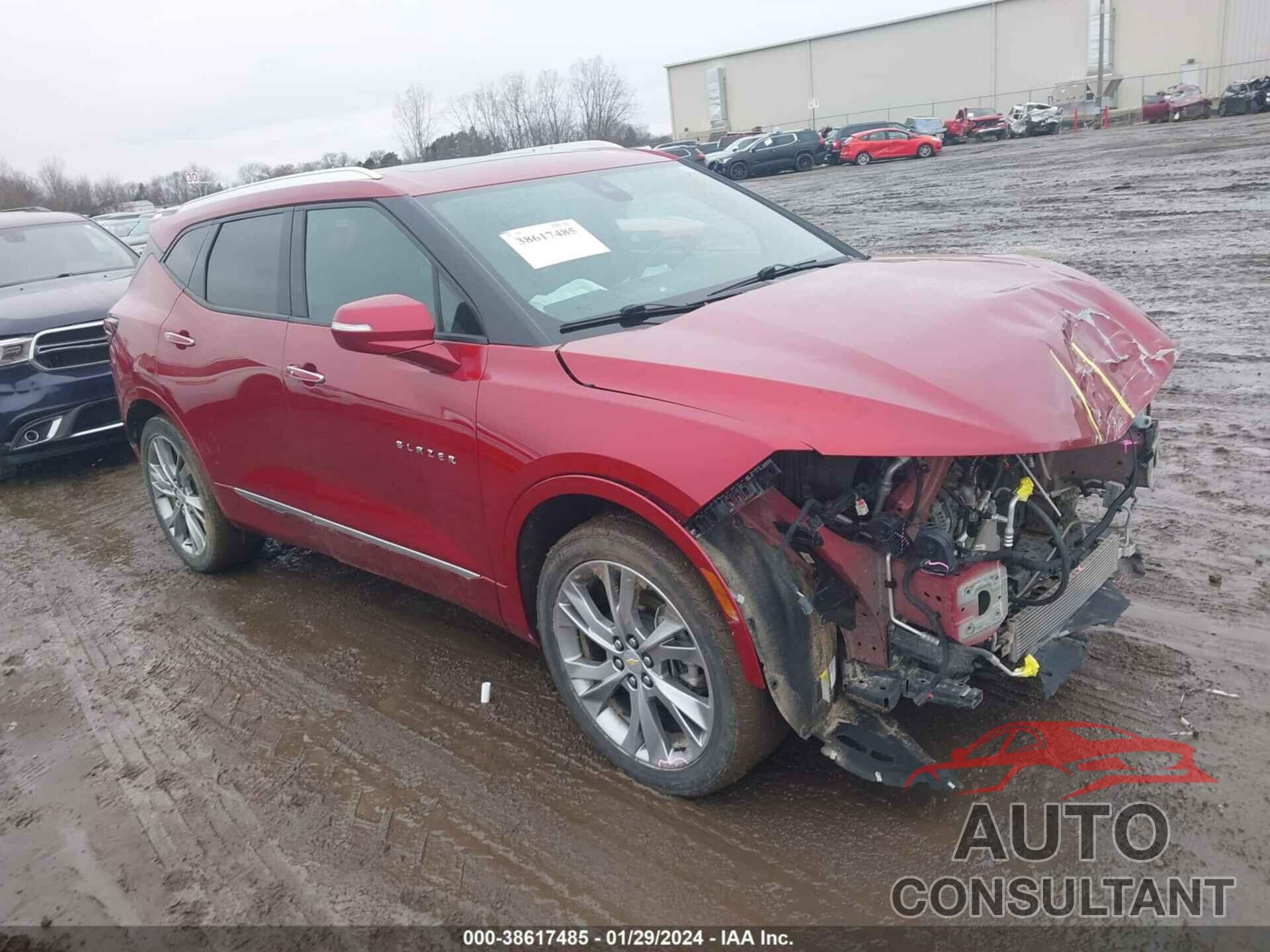 CHEVROLET BLAZER 2021 - 3GNKBLRS8MS506321