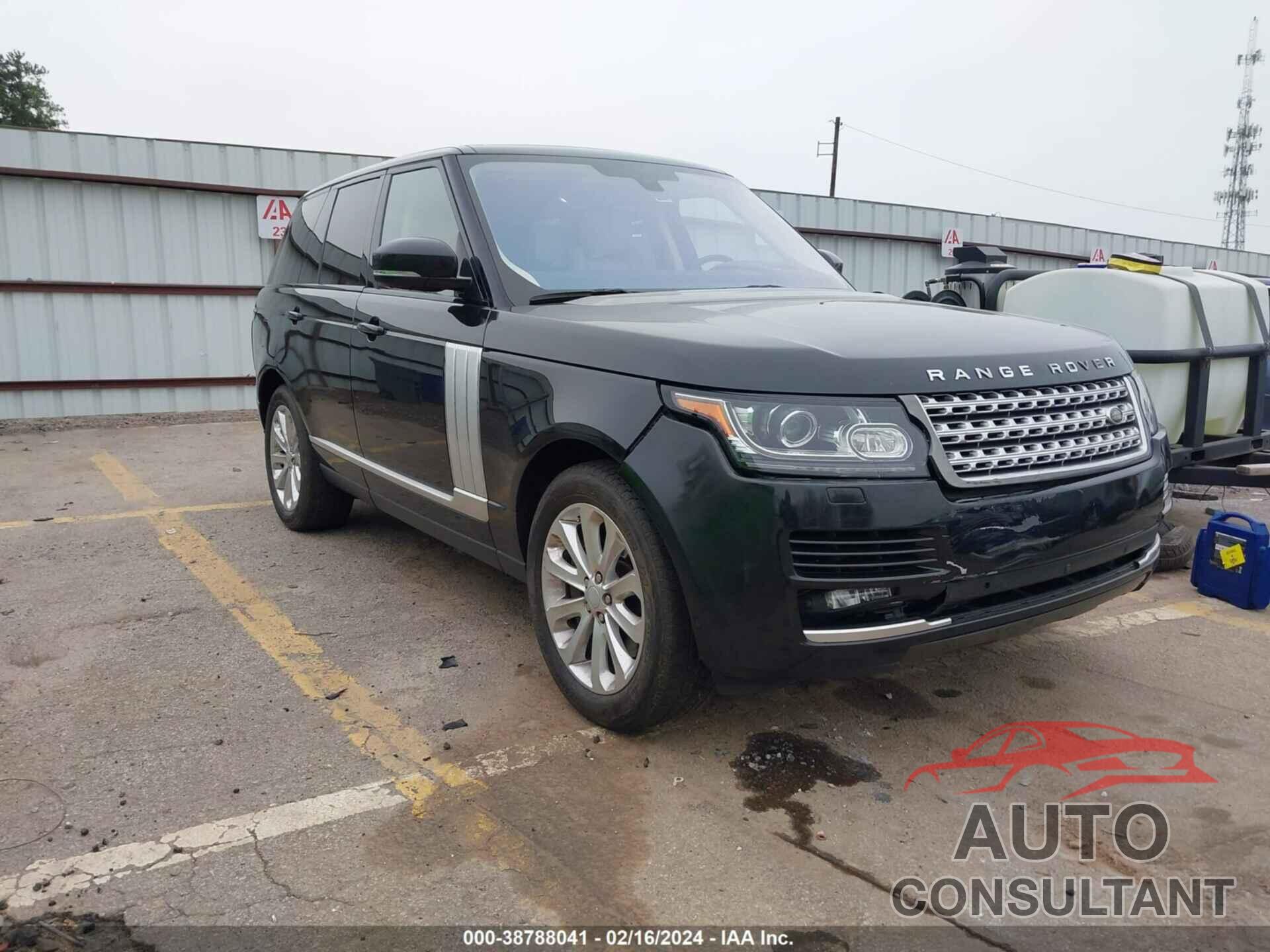 LAND ROVER RANGE ROVER 2016 - SALGS2PF3GA316651