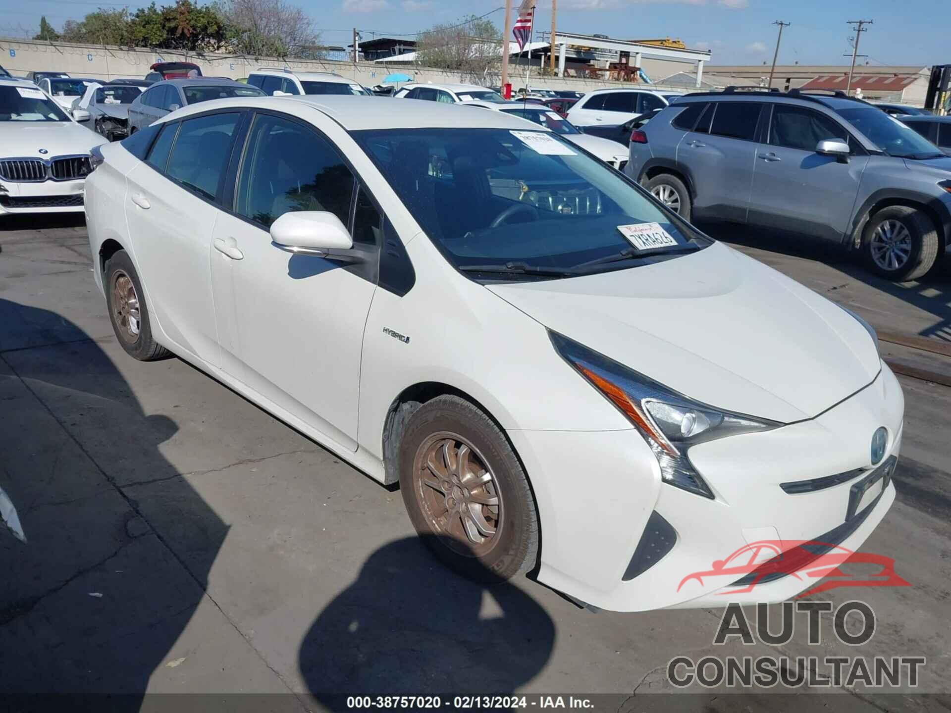 TOYOTA PRIUS 2017 - JTDKBRFU9H3543407