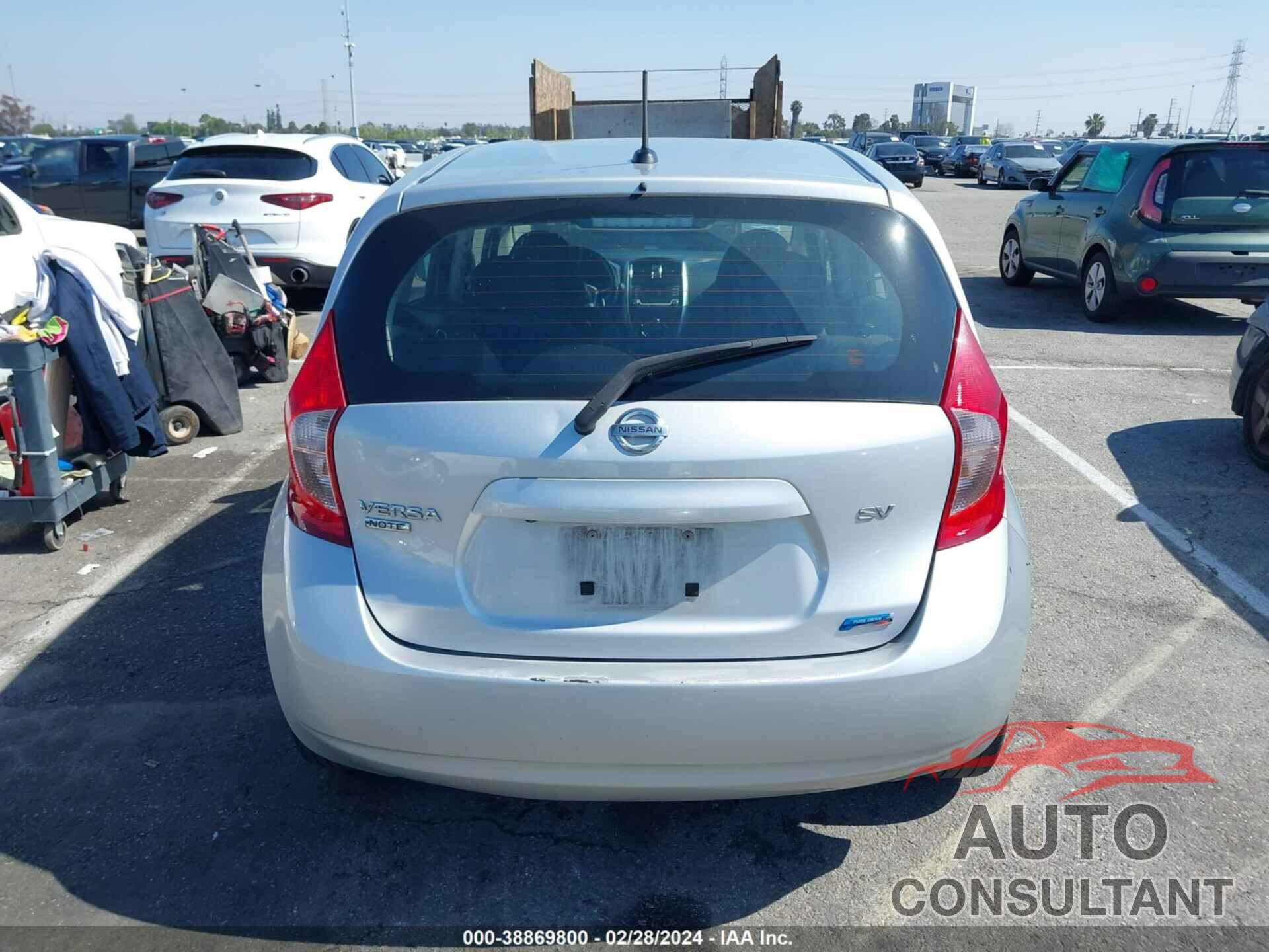 NISSAN VERSA NOTE 2016 - 3N1CE2CP8GL386220