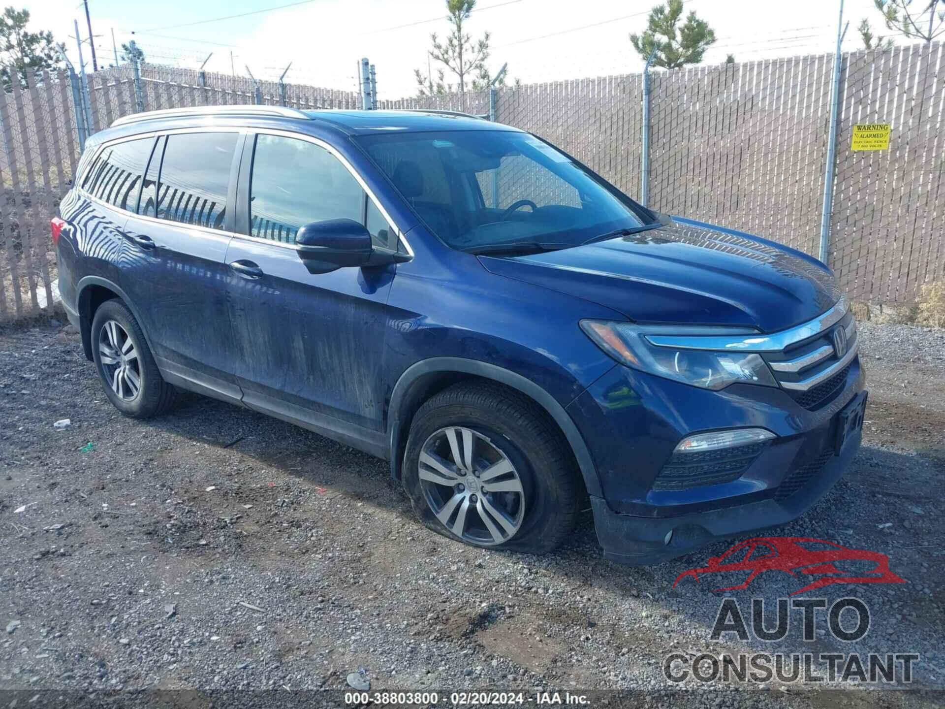 HONDA PILOT 2018 - 5FNYF6H82JB501554