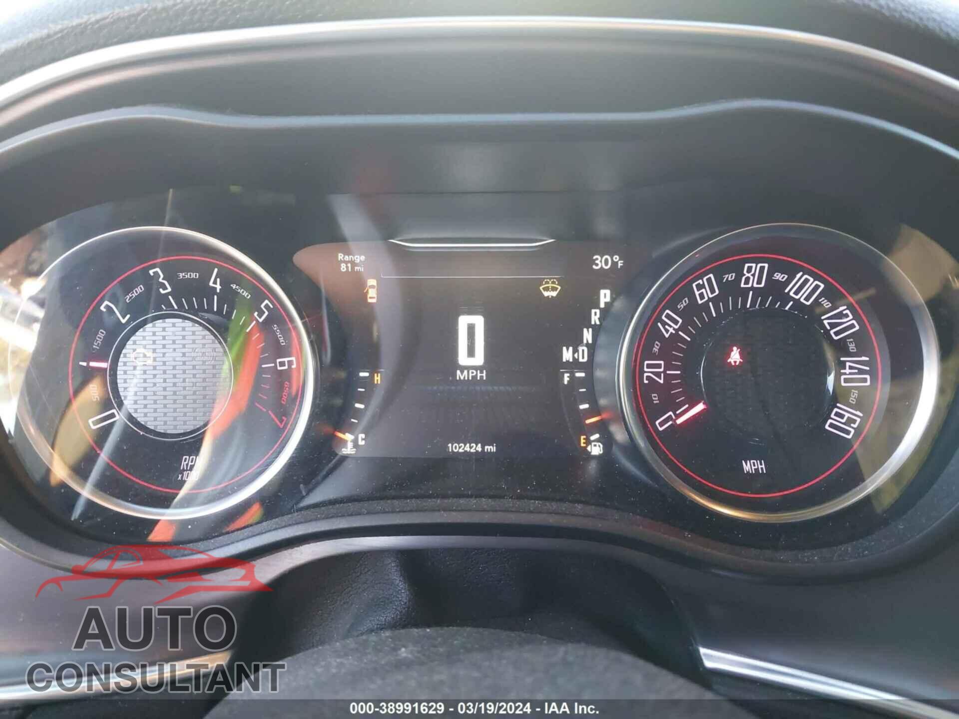DODGE CHALLENGER 2017 - 2C3CDZAG9HH627289