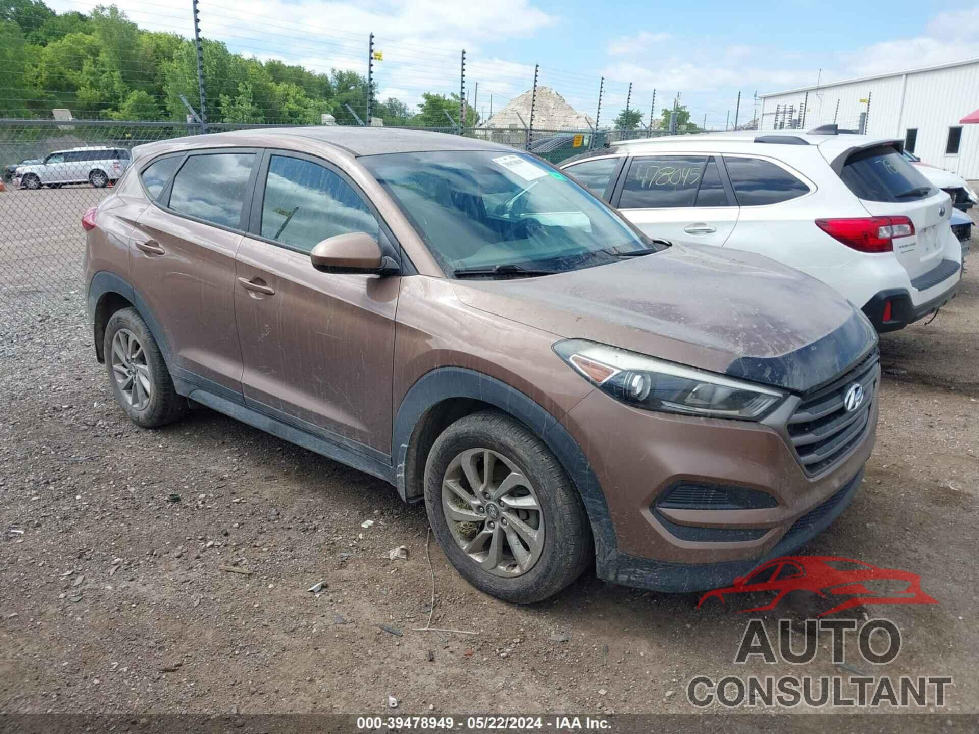 HYUNDAI TUCSON 2016 - KM8J23A46GU206391