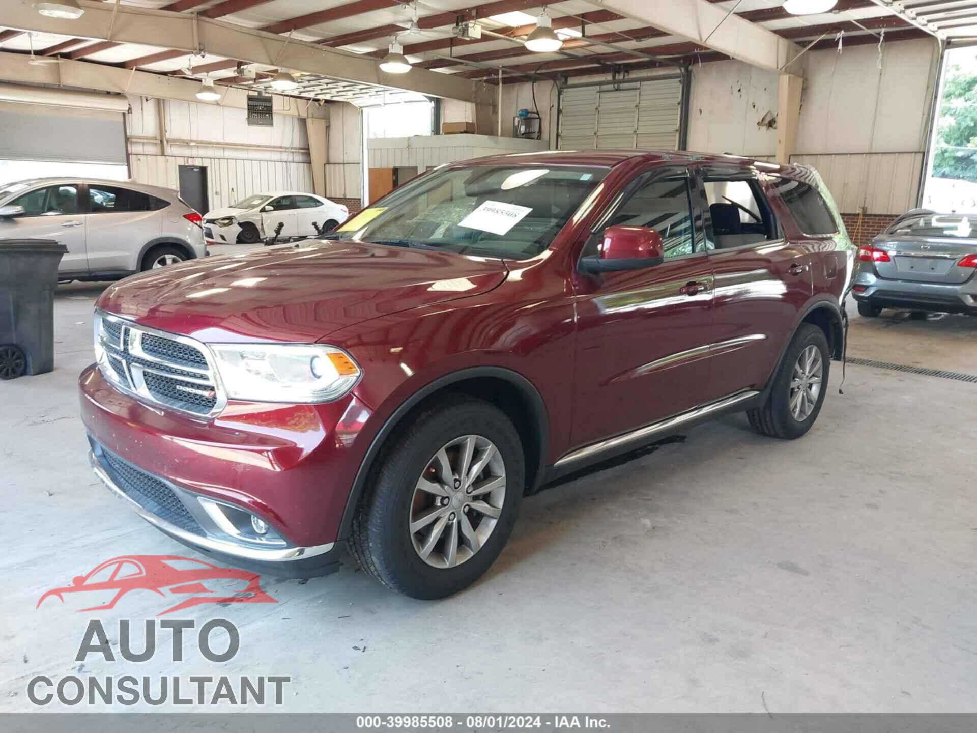 DODGE DURANGO 2017 - 1C4RDHAG5HC610900