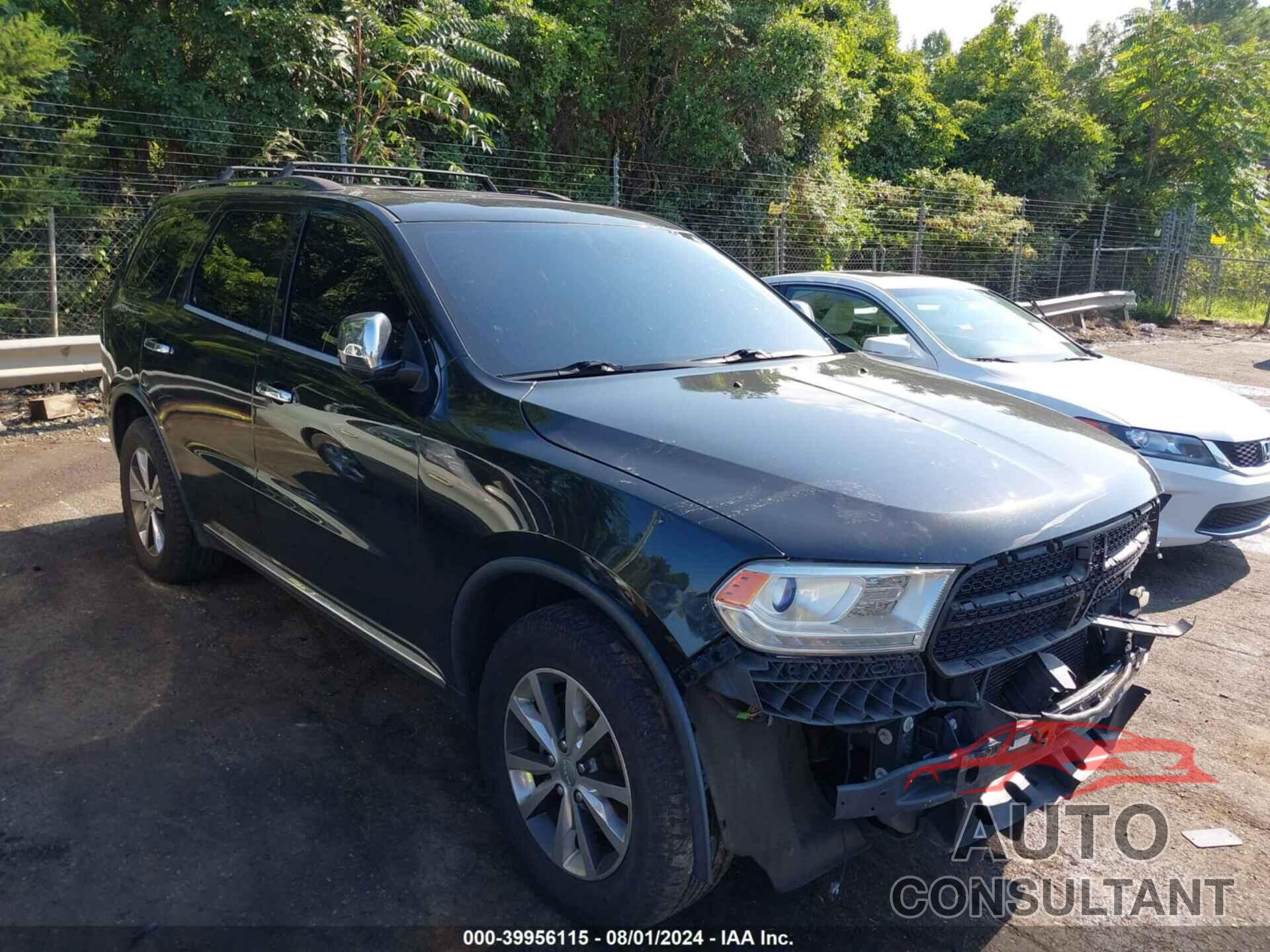 DODGE DURANGO 2016 - 1C4RDJDGXGC433200