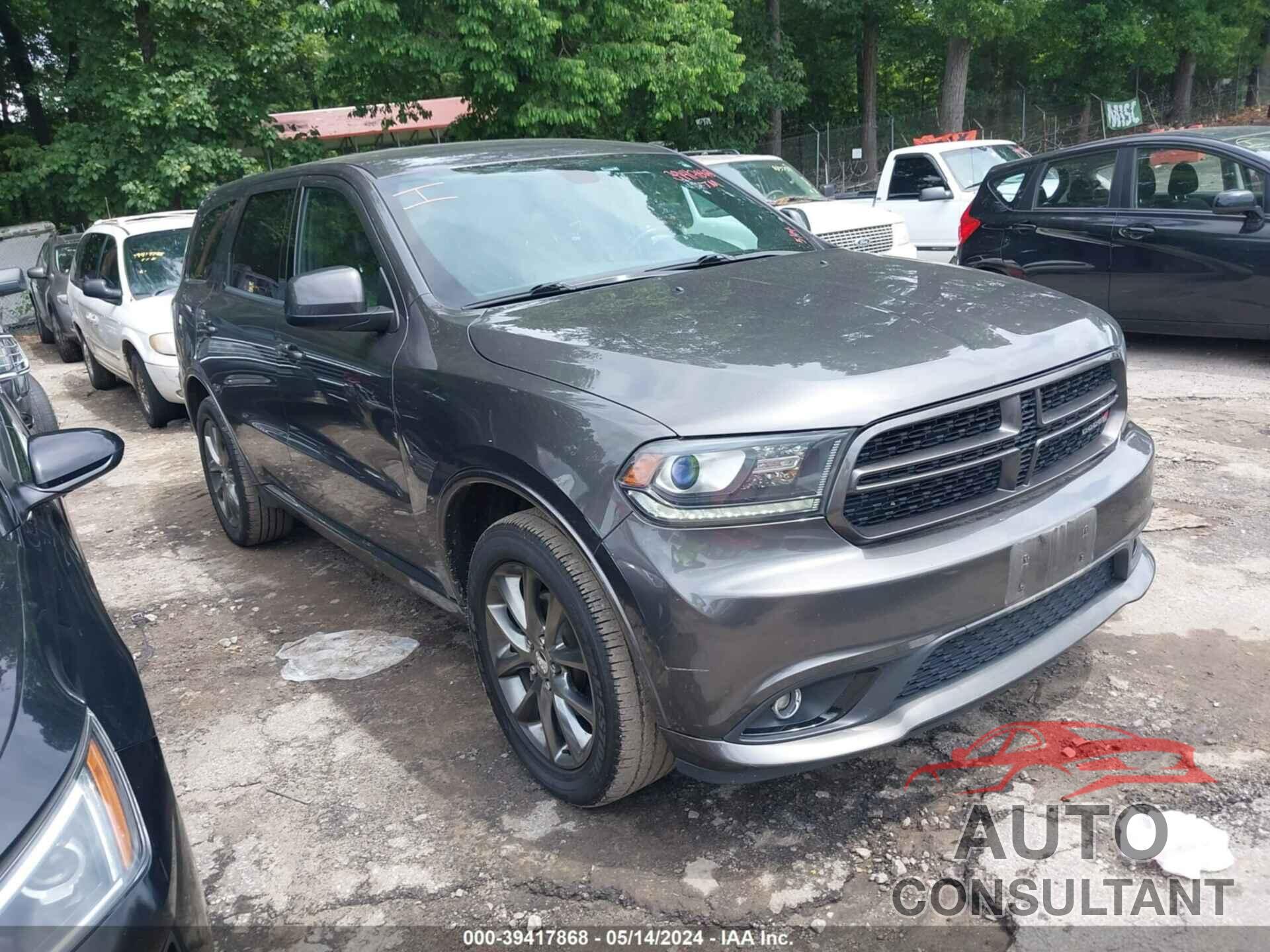 DODGE DURANGO 2016 - 1C4RDJAG7GC383781