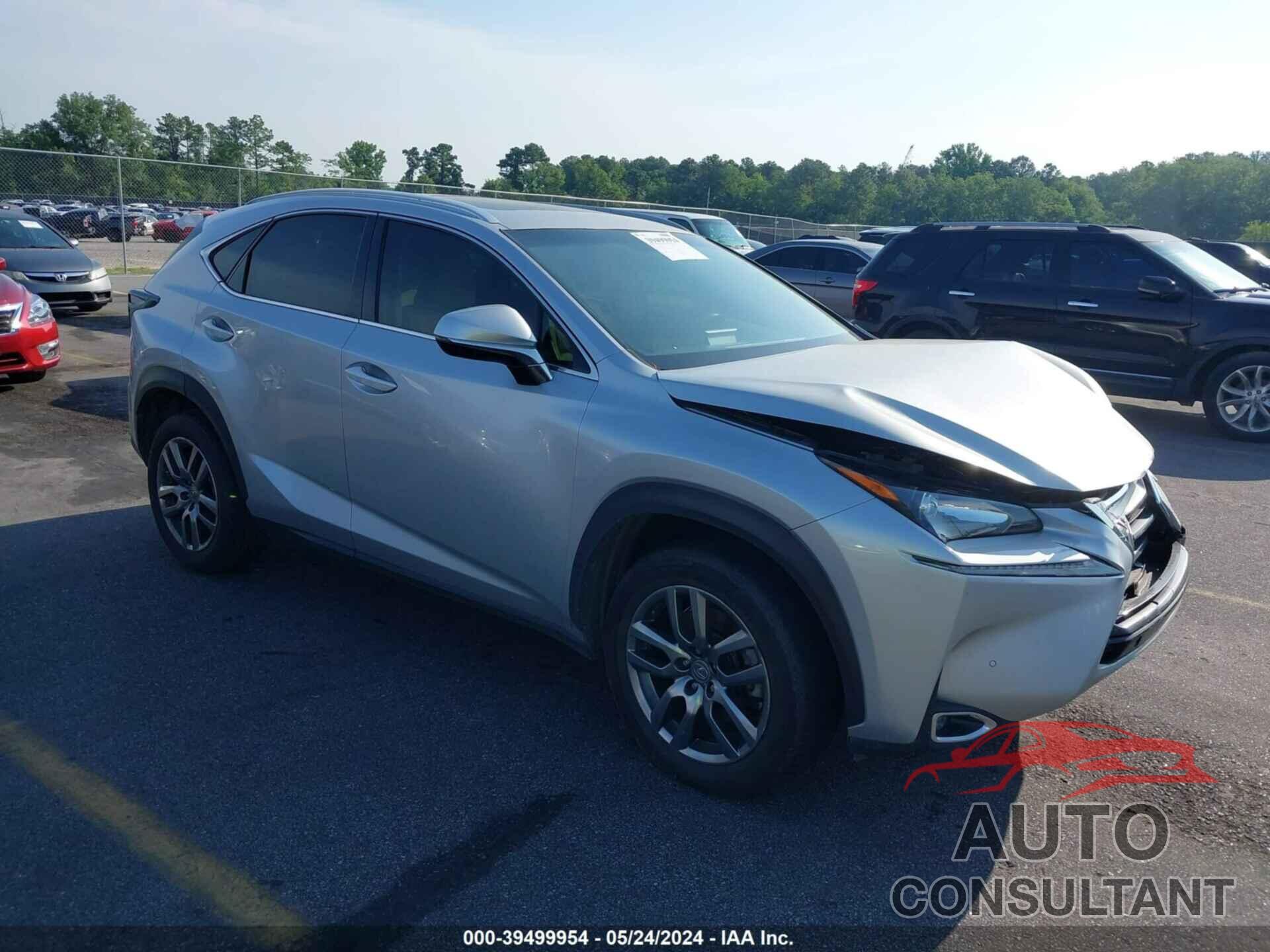 LEXUS NX 200T 2016 - JTJYARBZ5G2033121