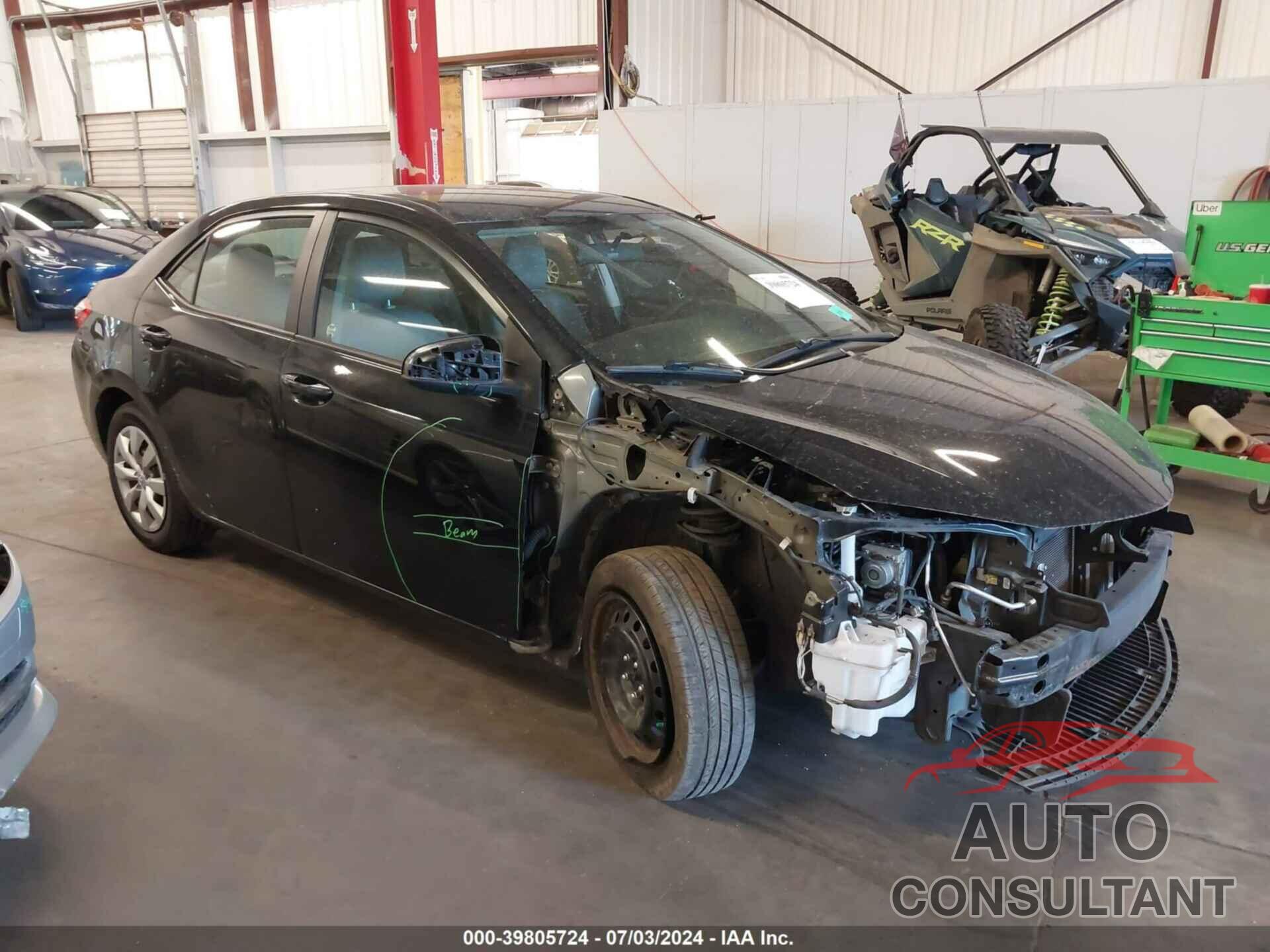 TOYOTA COROLLA 2016 - 2T1BURHE8GC613372