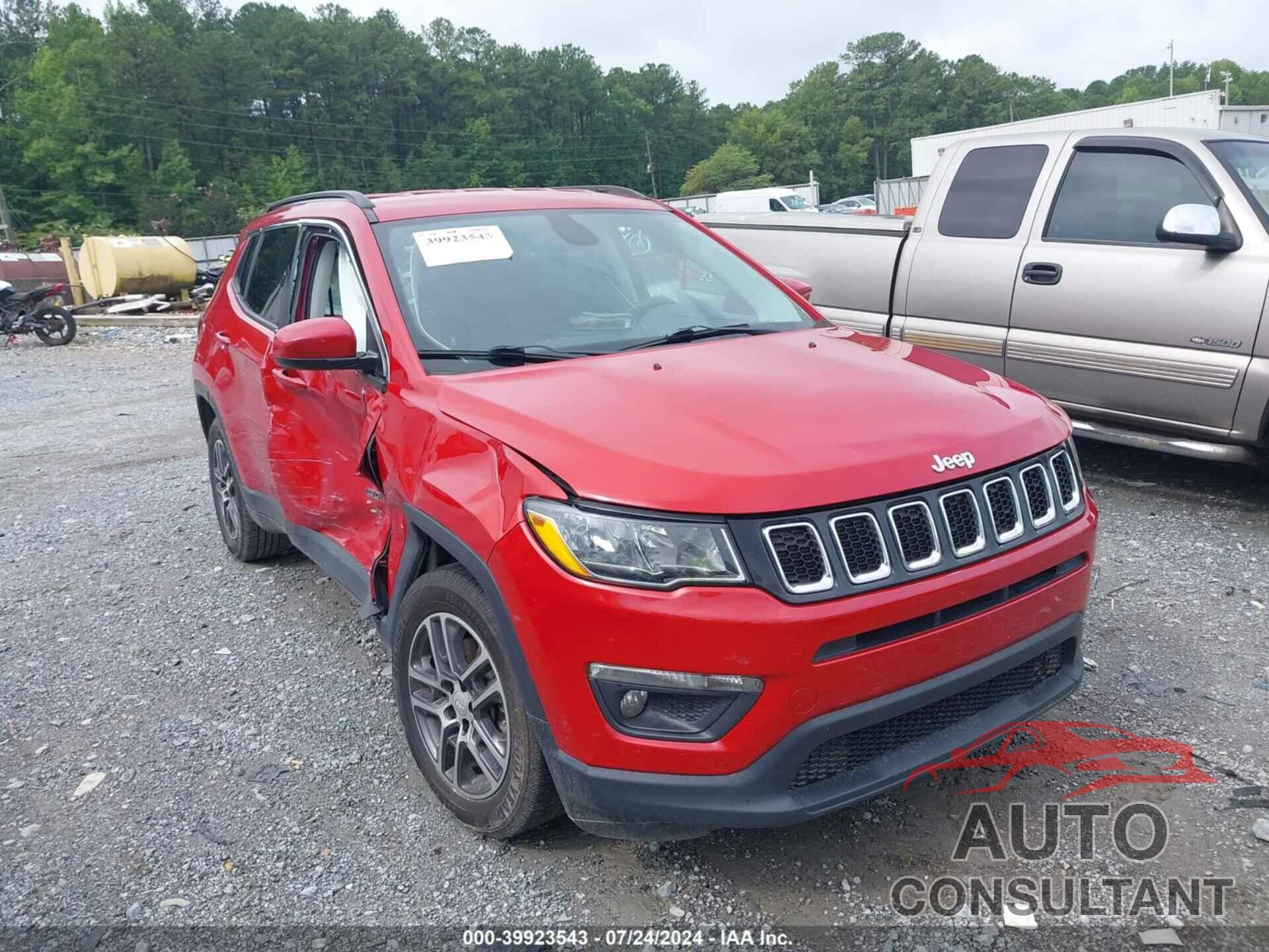 JEEP NEW COMPASS 2017 - 3C4NJCBB5HT617296