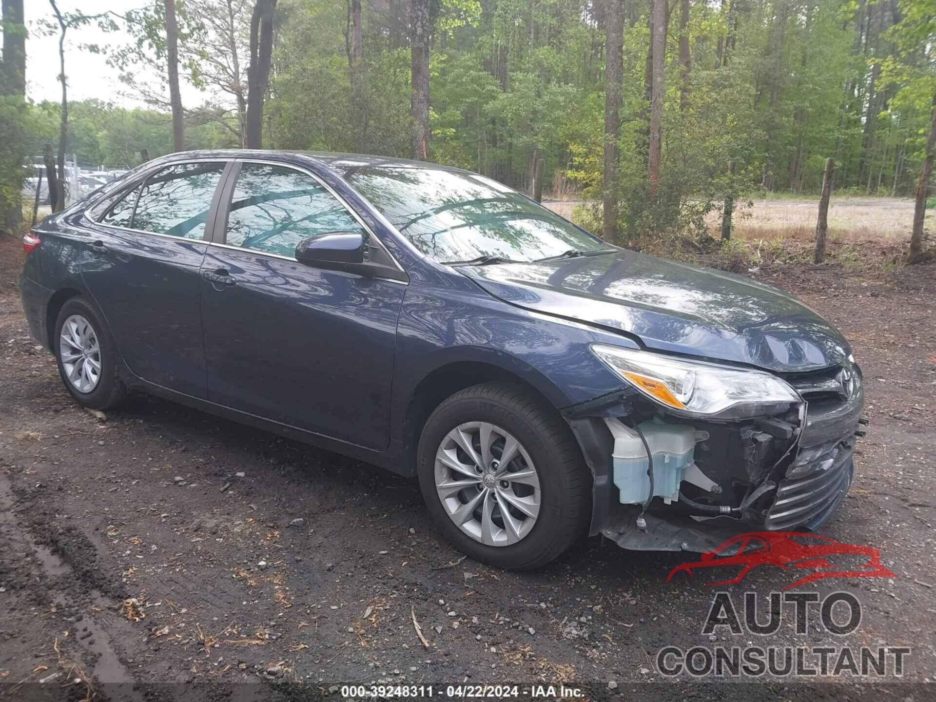 TOYOTA CAMRY 2016 - 4T4BF1FK7GR576579