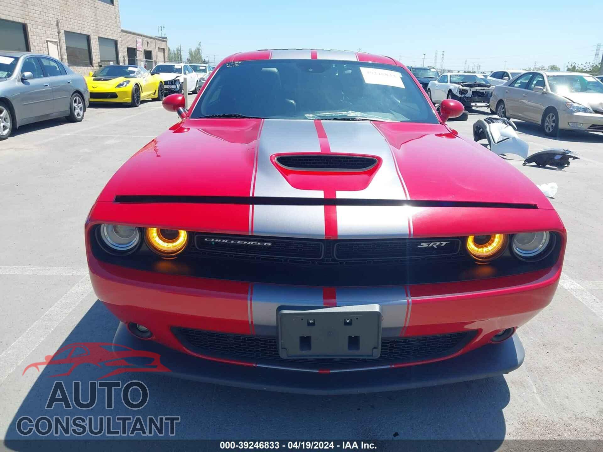 DODGE CHALLENGER 2016 - 2C3CDZDJ9GH249819