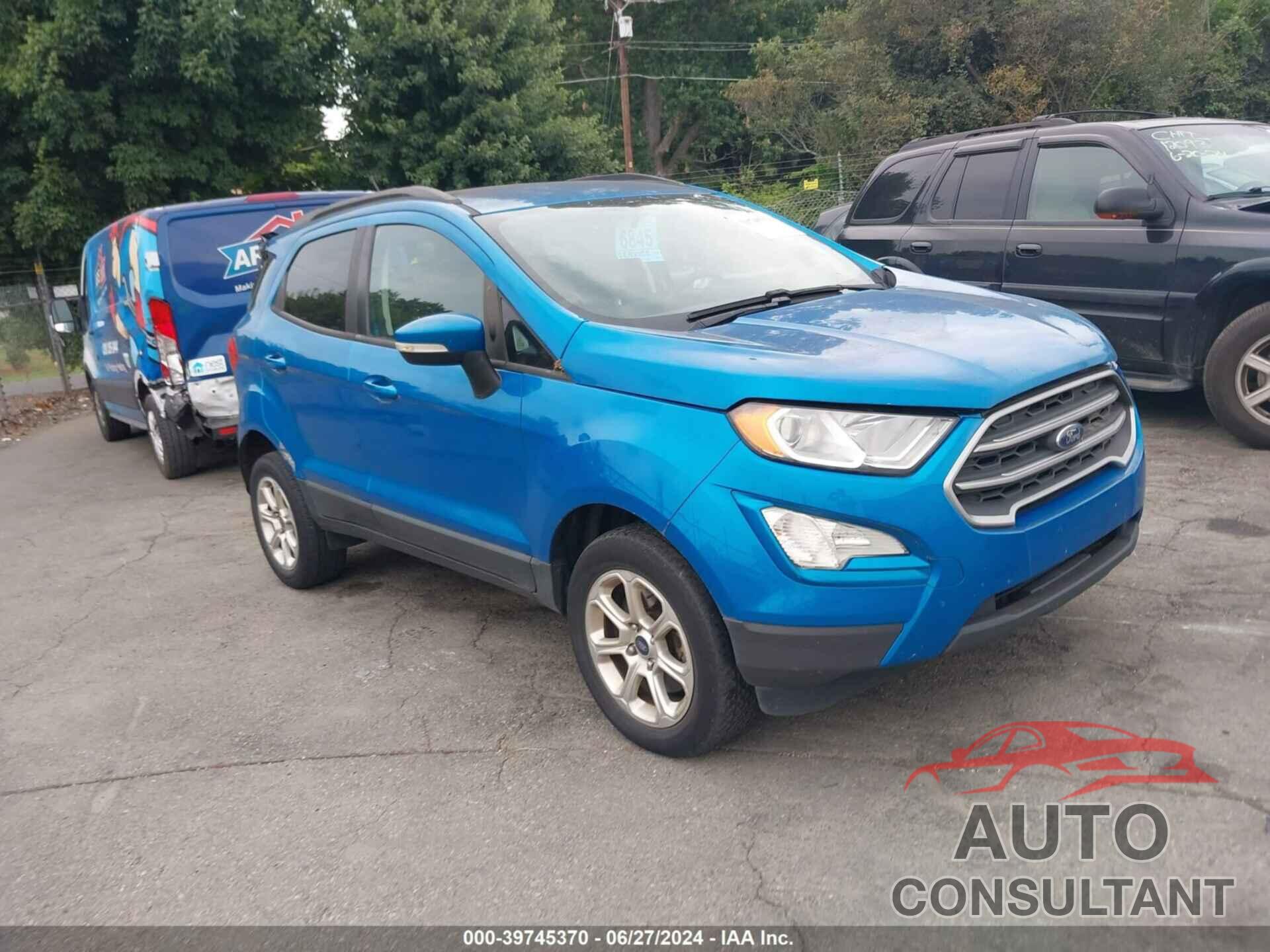 FORD ECOSPORT 2018 - MAJ6P1ULXJC223992