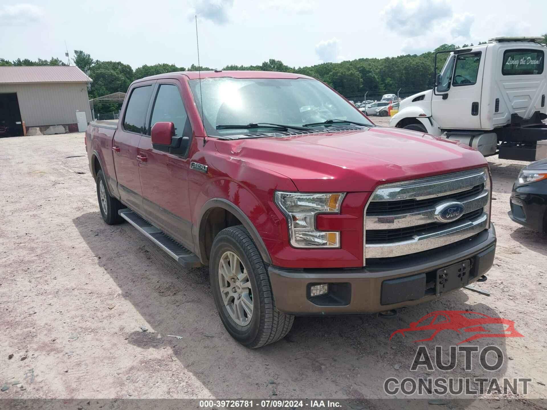 FORD F-150 2016 - 1FTFW1EF7GKE09588