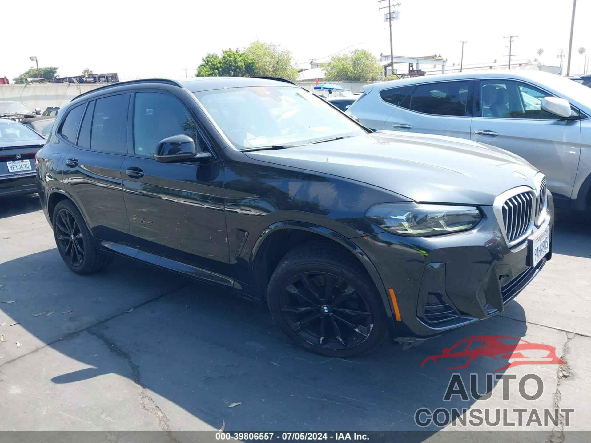 BMW X3 2022 - 5UX43DP09N9L00157