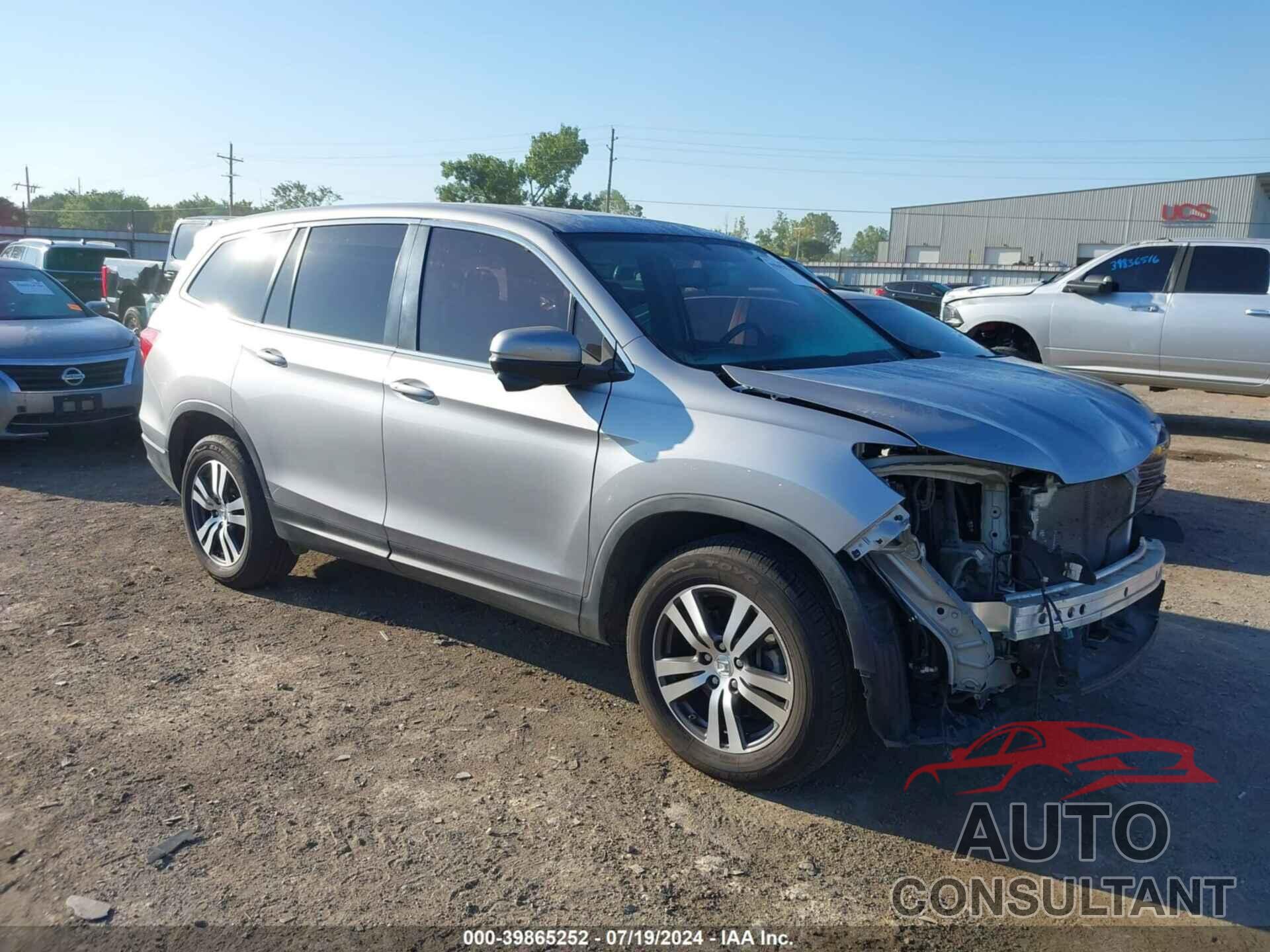 HONDA PILOT 2018 - 5FNYF6H51JB043723