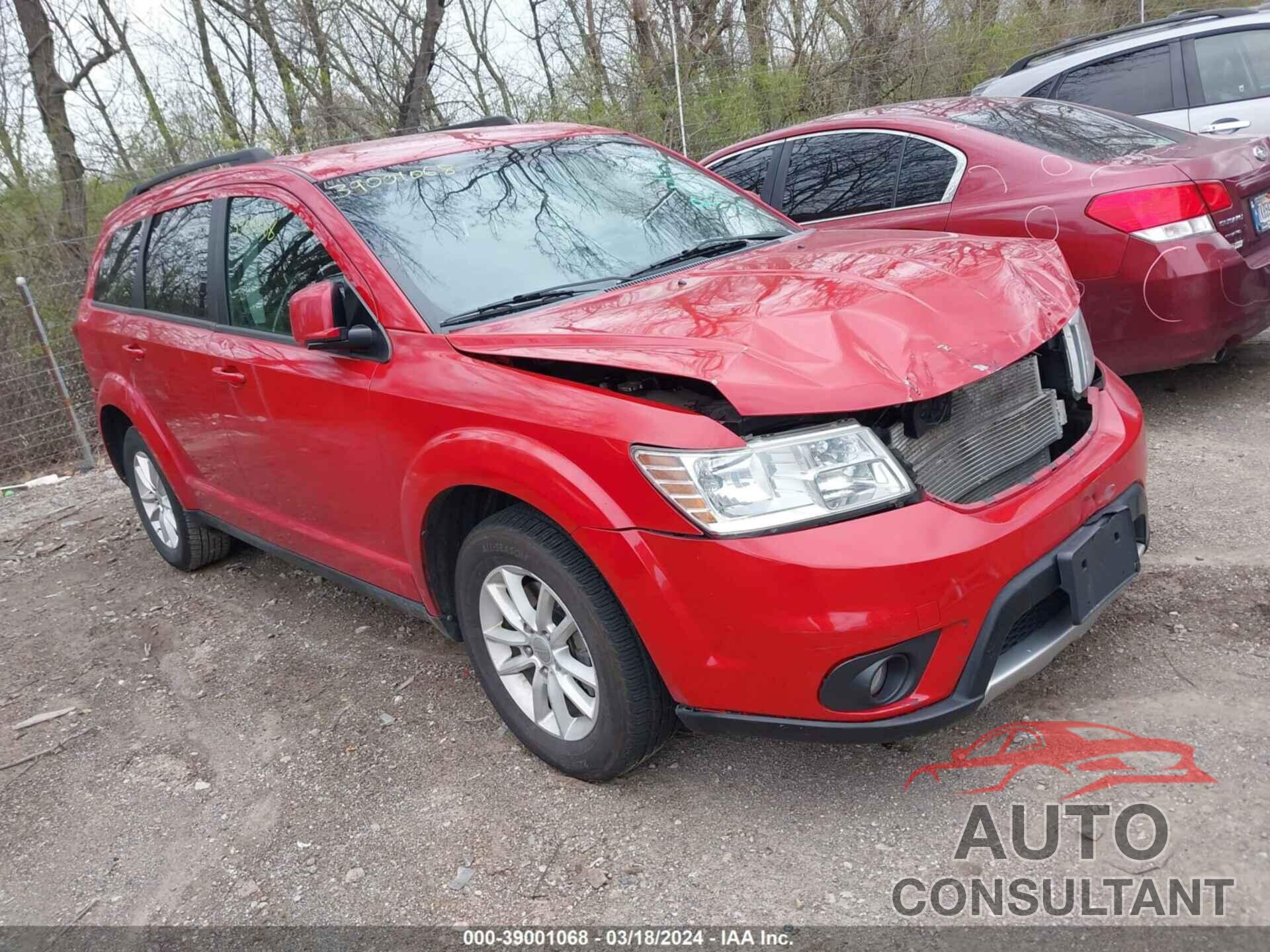 DODGE JOURNEY 2016 - 3C4PDCBG9GT185466