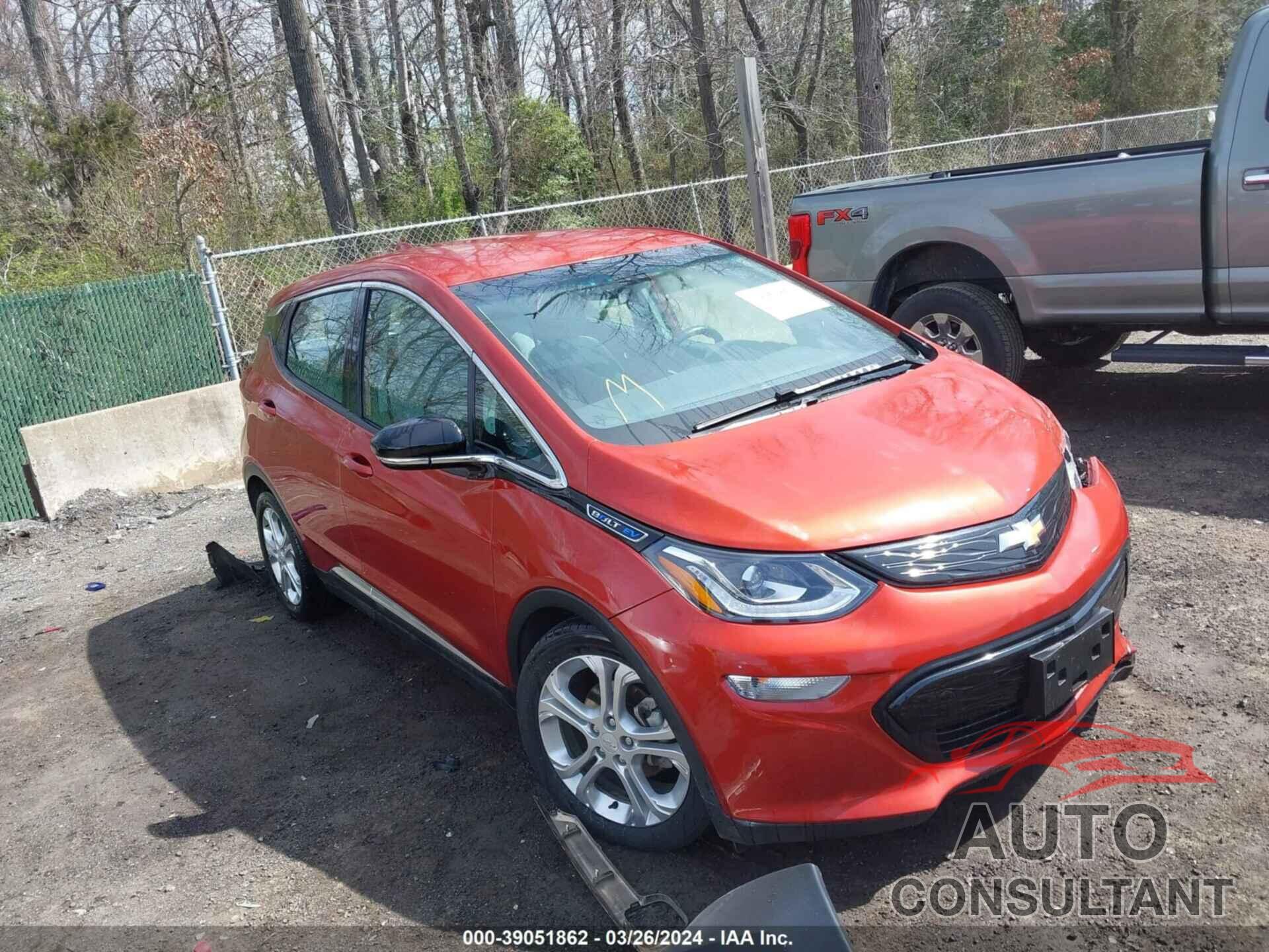 CHEVROLET BOLT EV 2020 - 1G1FY6S0XL4112894