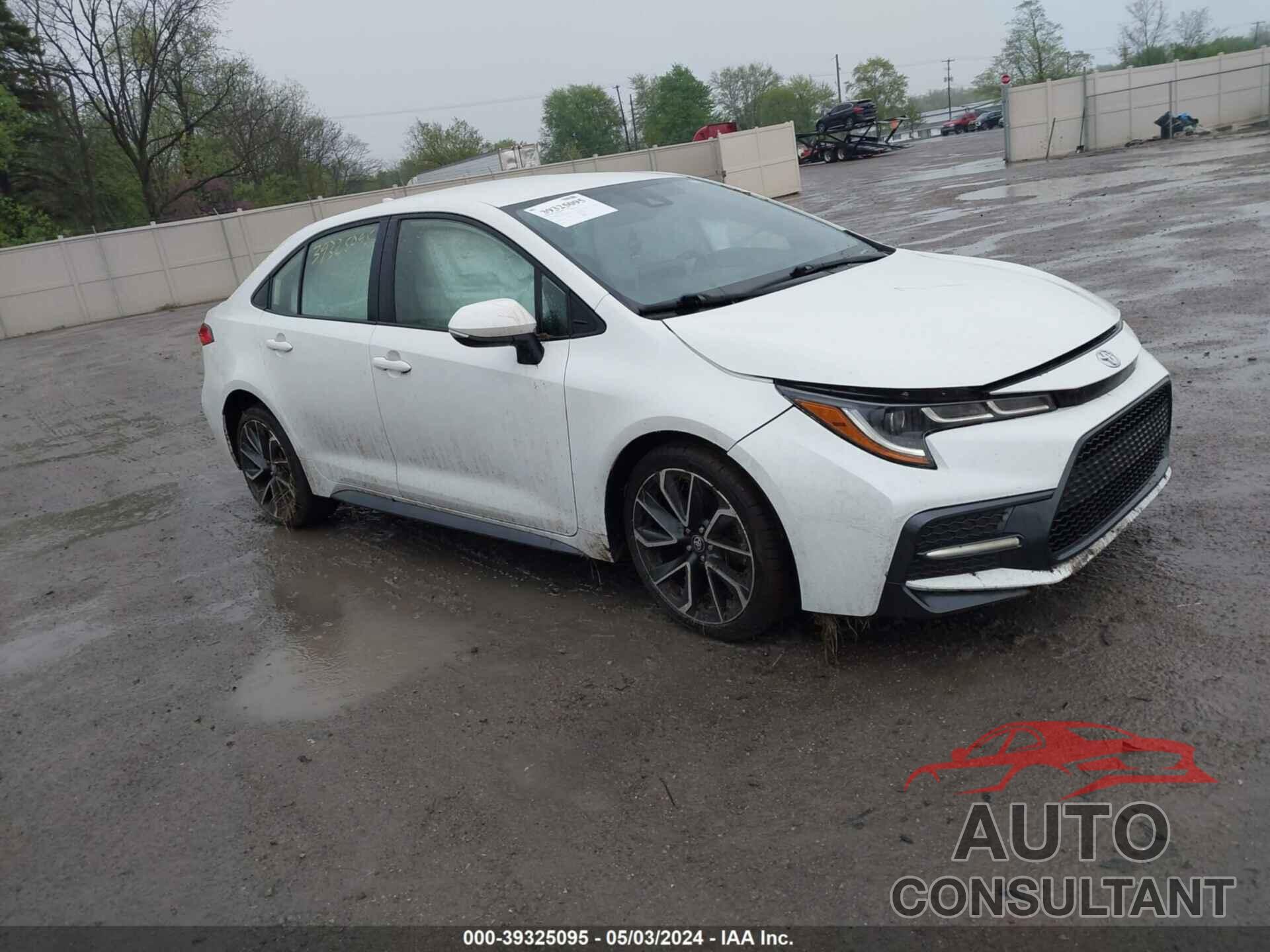 TOYOTA COROLLA 2021 - JTDS4MCE4MJ079958