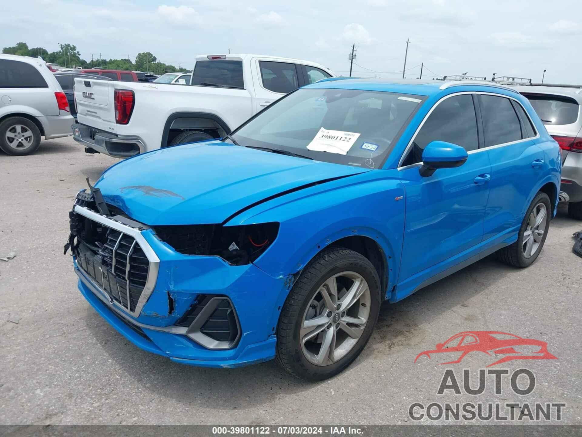 AUDI Q3 2020 - WA1DECF37L1017666