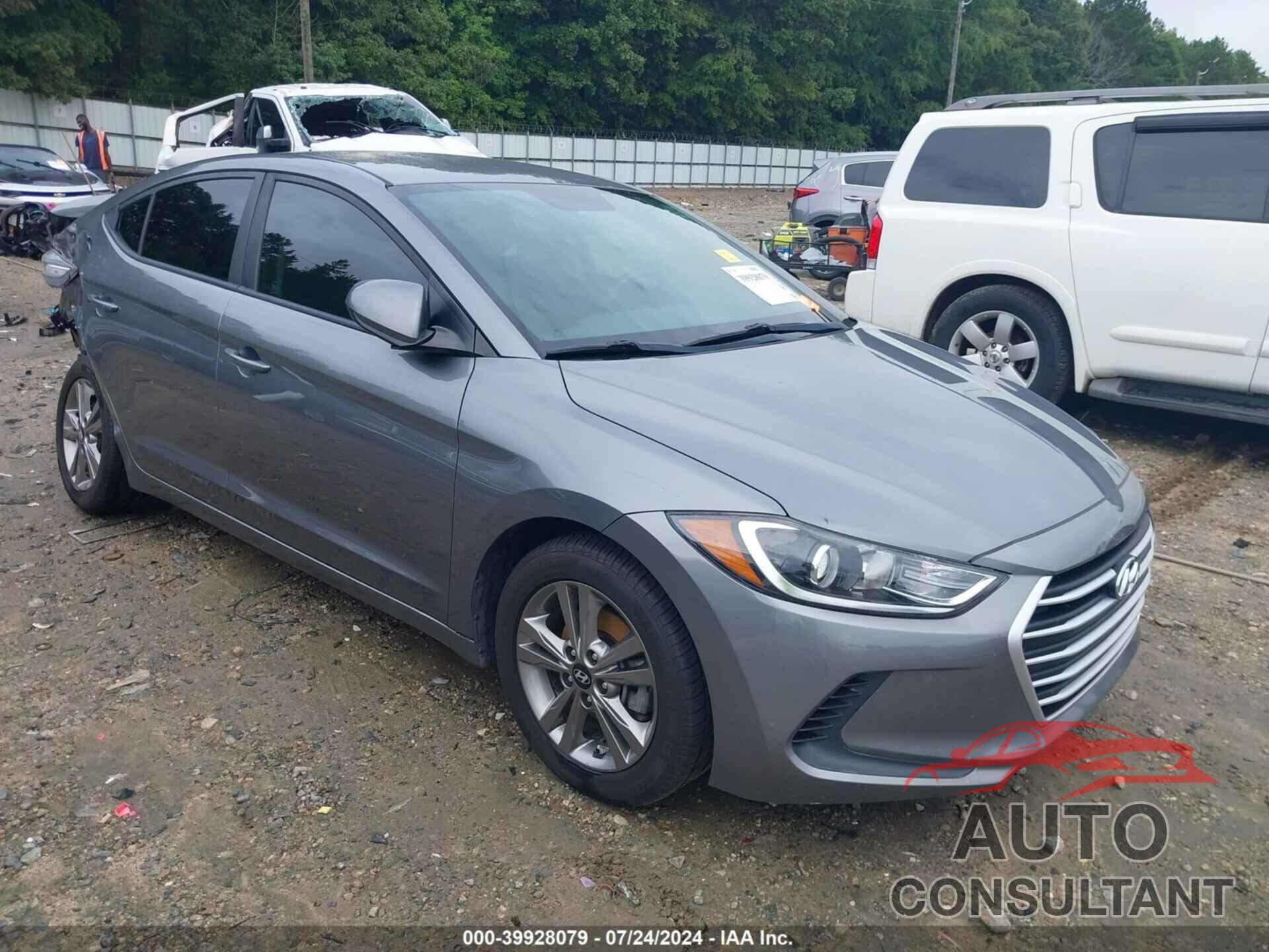 HYUNDAI ELANTRA 2018 - 5NPD84LF8JH254903