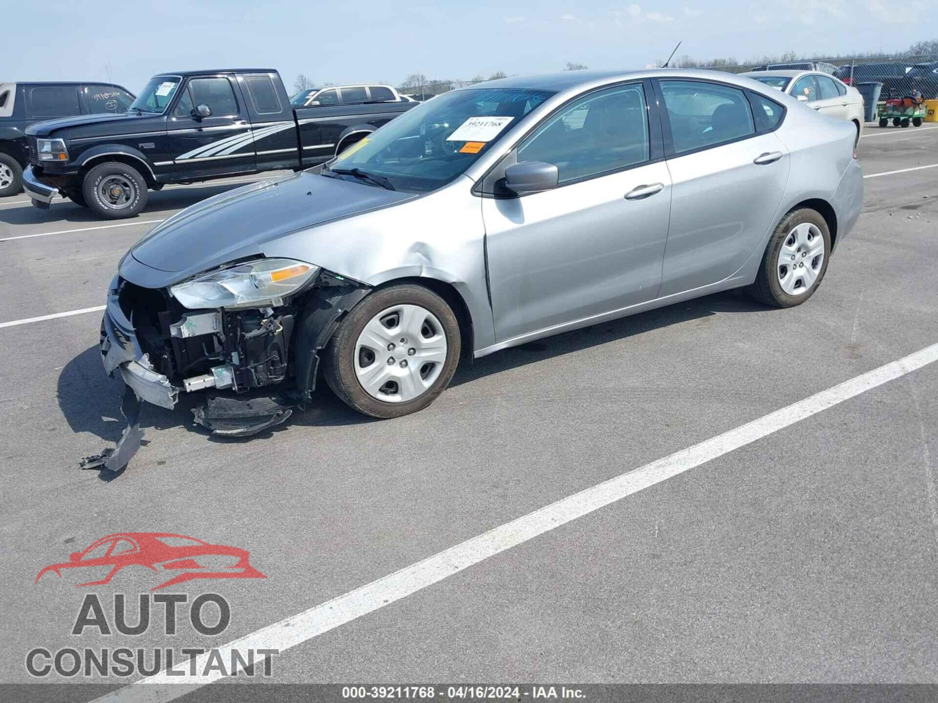 DODGE DART 2015 - 1C3CDFAA7FD346631
