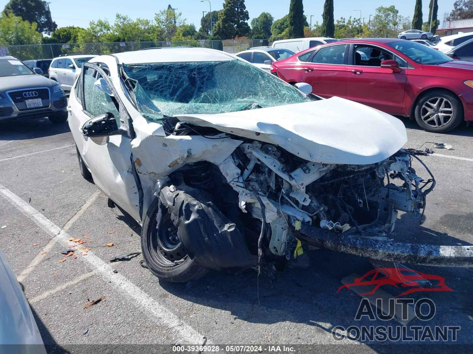 TOYOTA COROLLA 2017 - 2T1BURHE8HC849053