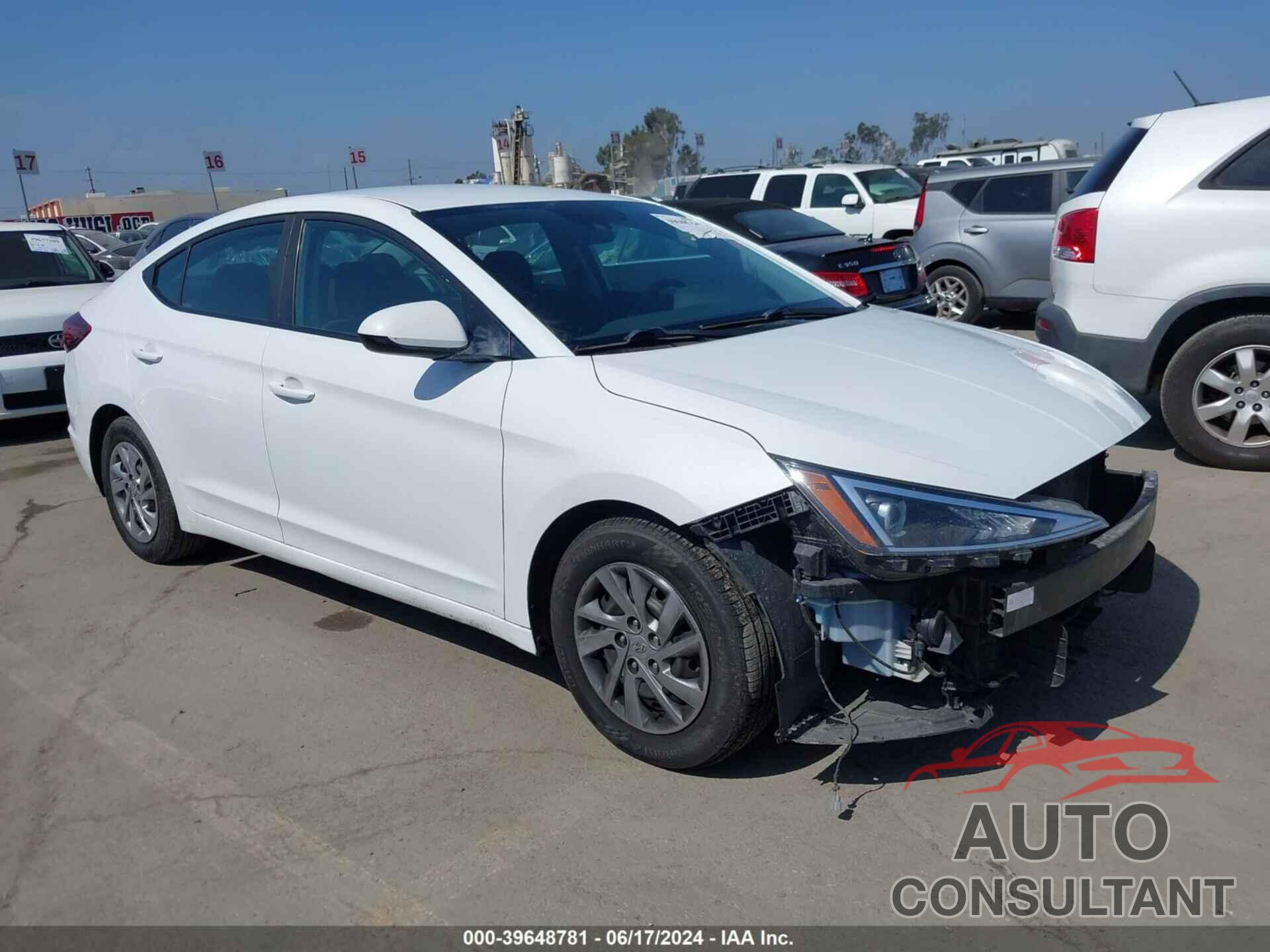 HYUNDAI ELANTRA 2020 - 5NPD74LF6LH613249