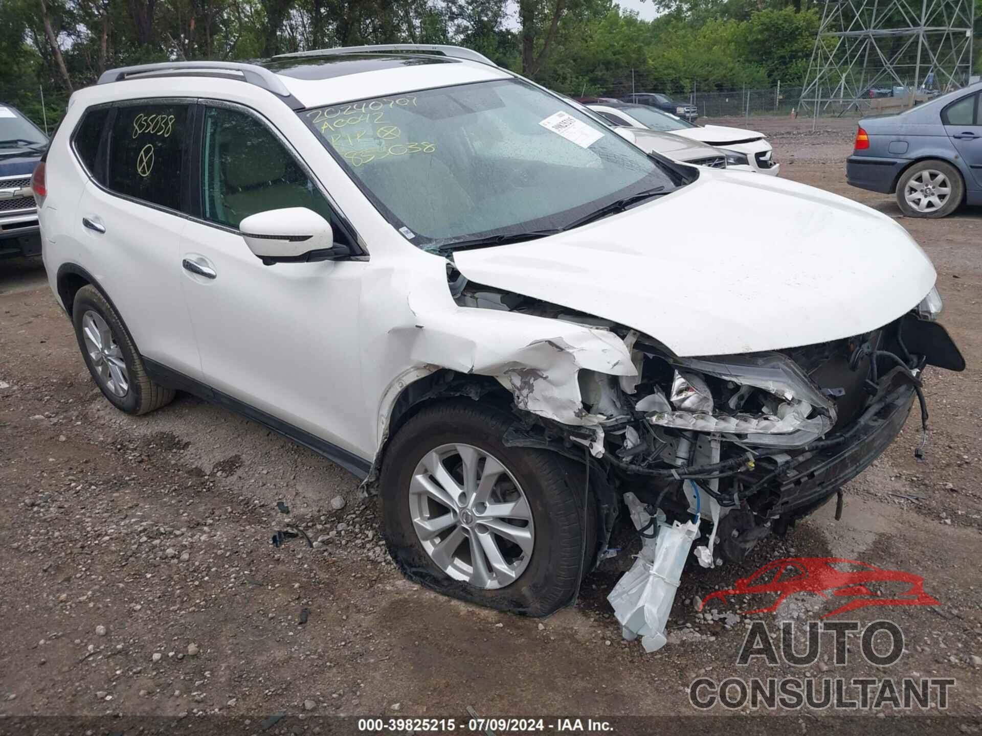 NISSAN ROGUE 2016 - 5N1AT2MV0GC855038