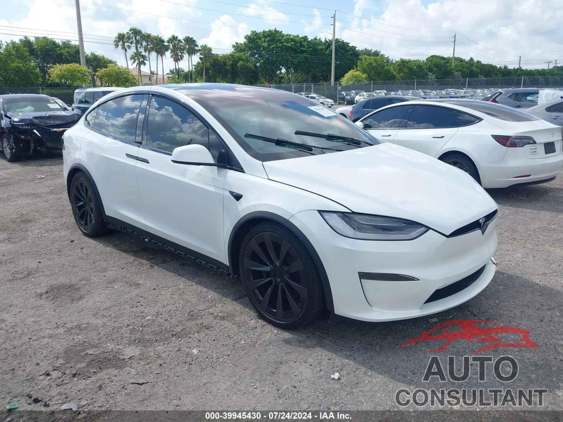 TESLA MODEL X 2022 - 7SAXCBE54NF355903