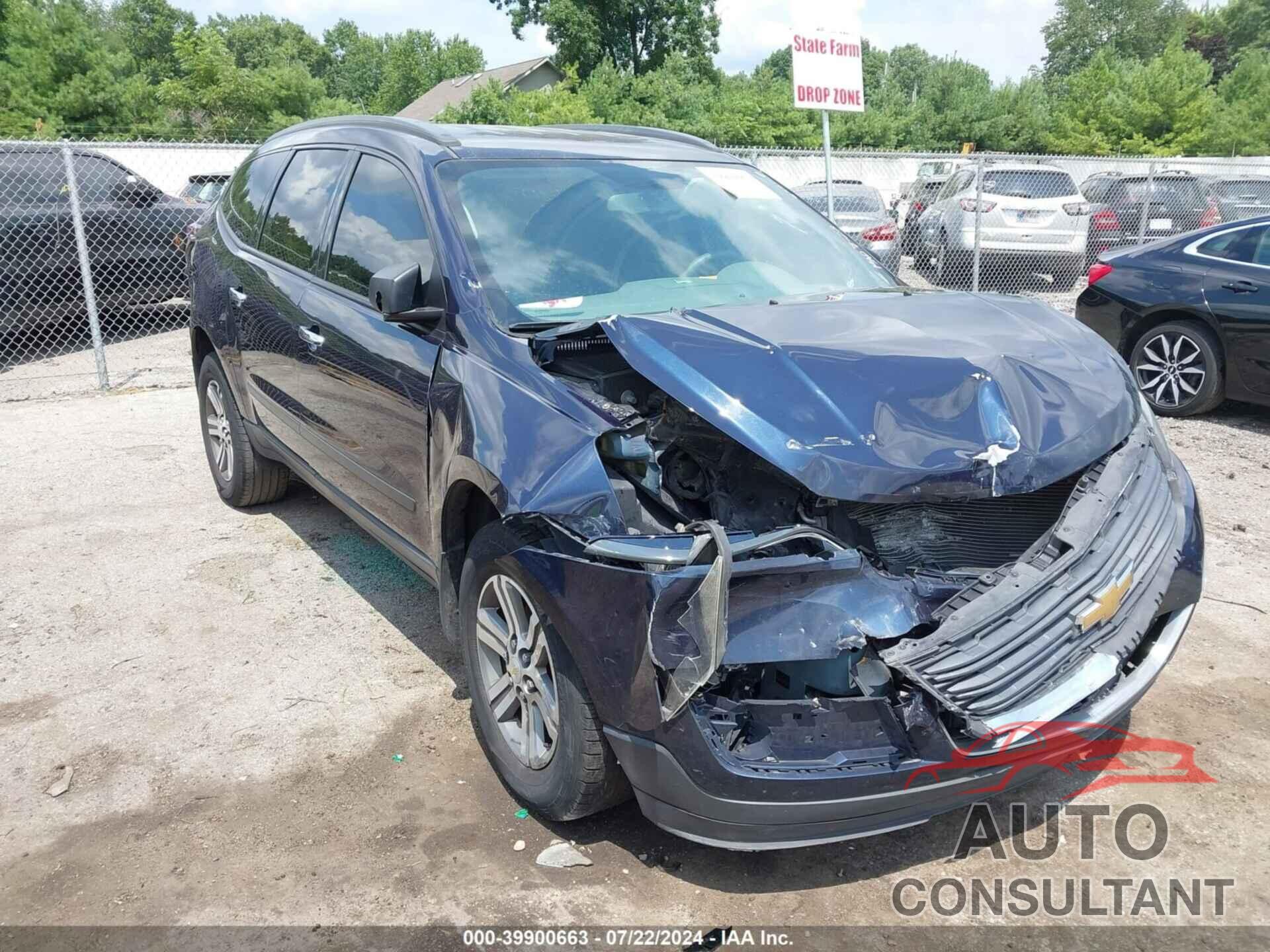 CHEVROLET TRAVERSE 2017 - 1GNKRFKDXHJ148591