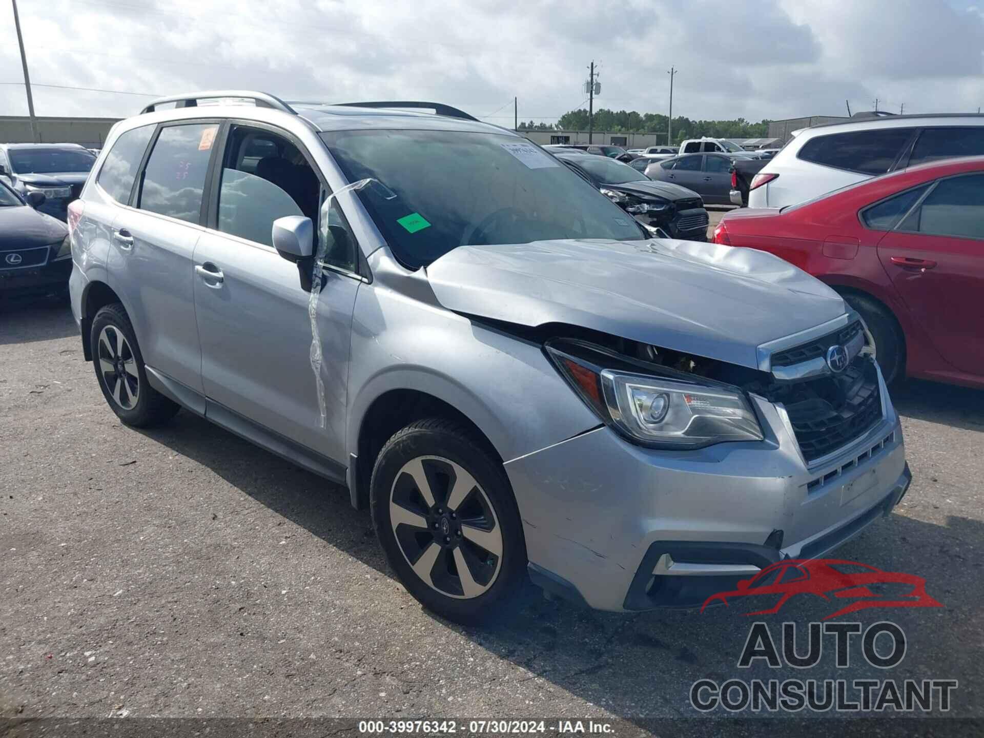 SUBARU FORESTER 2018 - JF2SJARC1JH534072