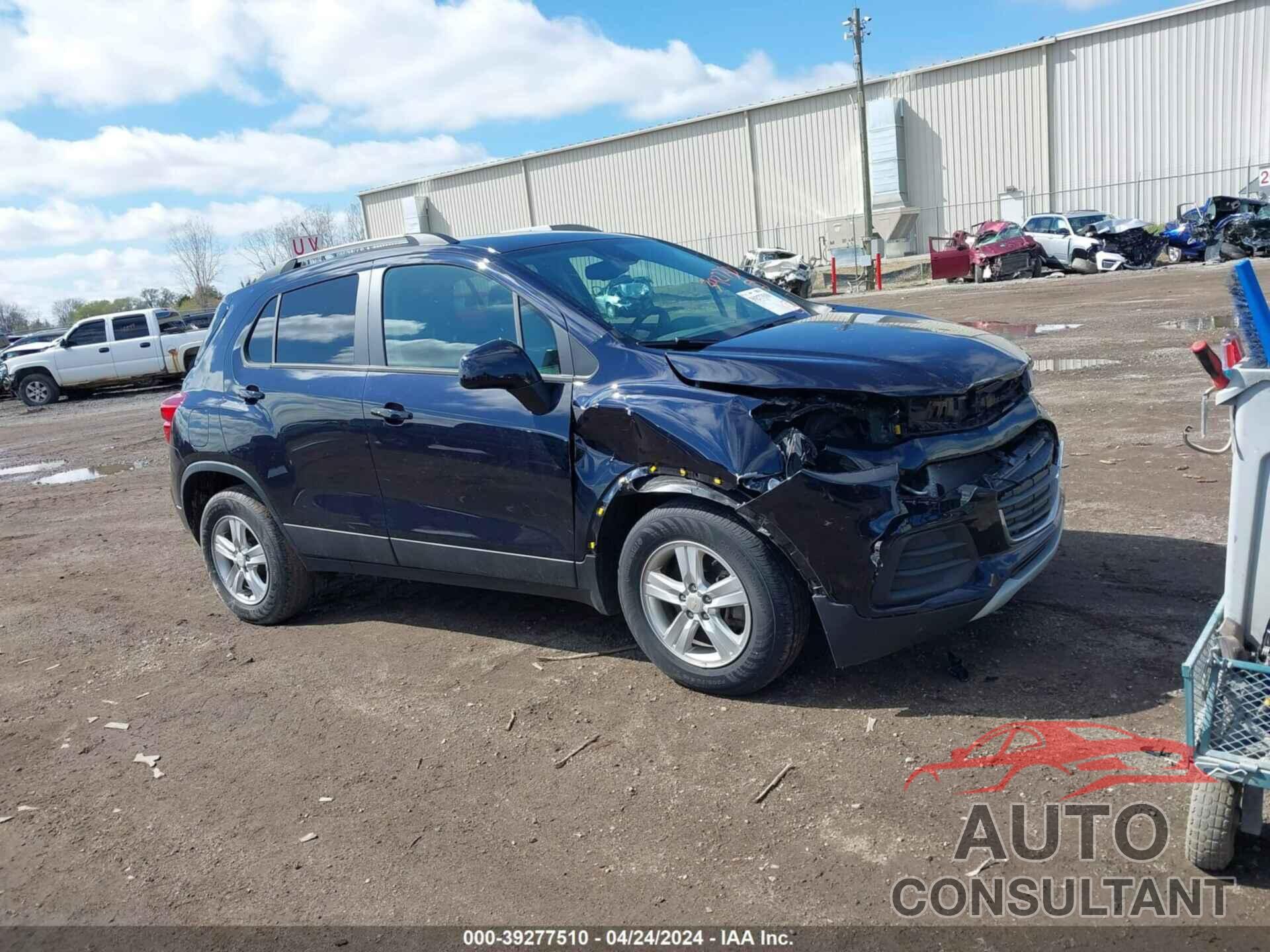 CHEVROLET TRAX 2022 - KL7CJPSM5NB519704