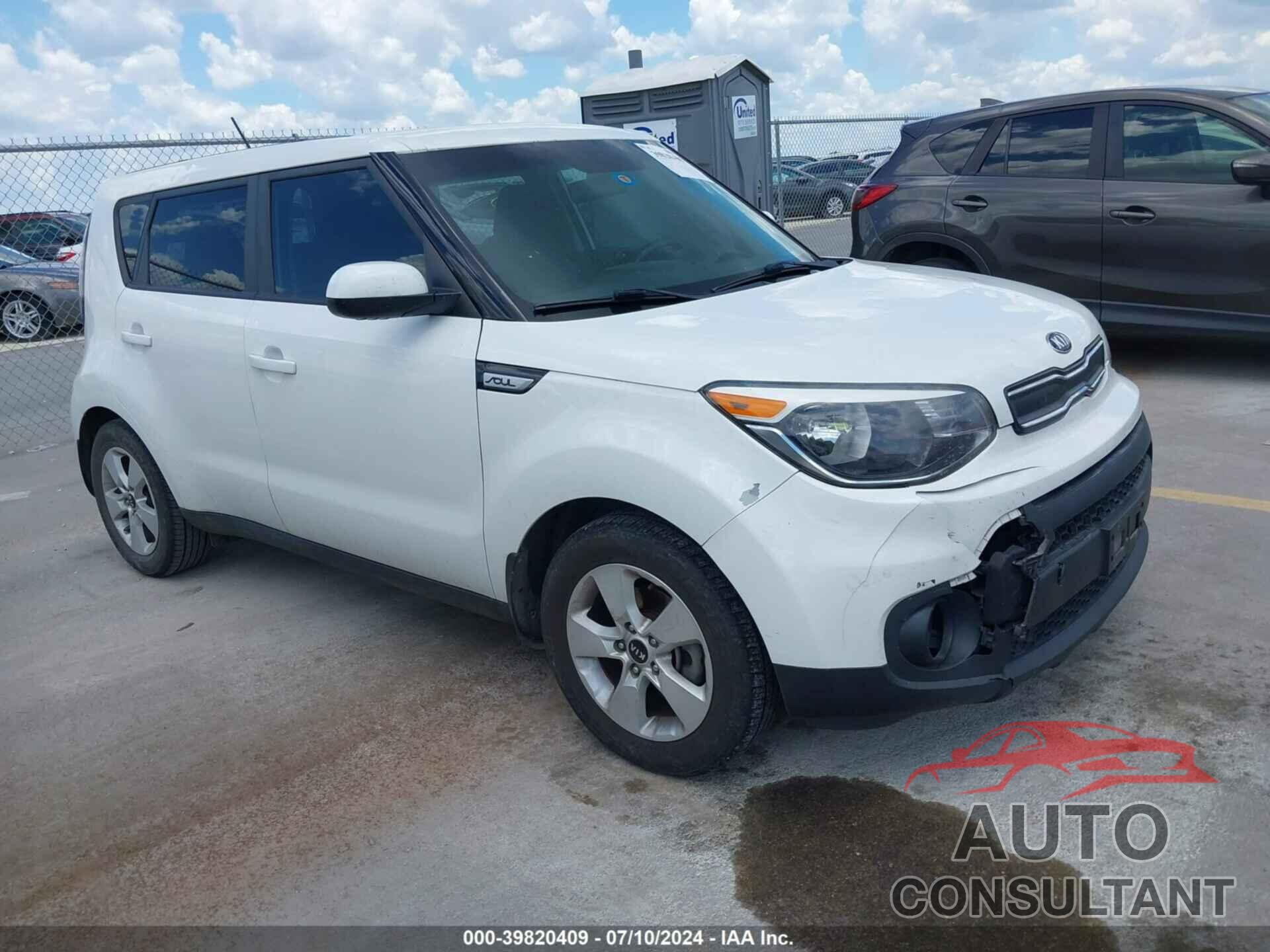 KIA SOUL 2018 - KNDJN2A26J7583393