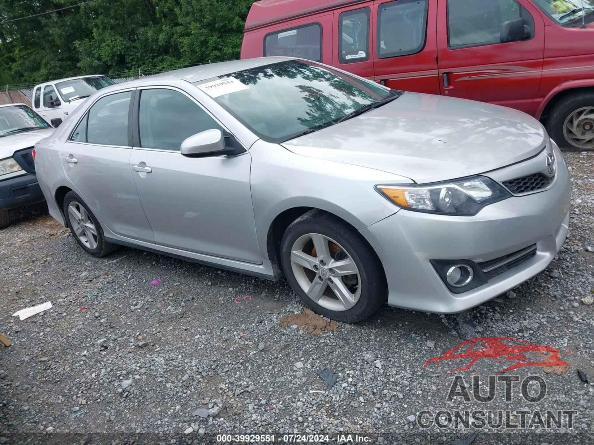 TOYOTA CAMRY 2013 - 4T1BF1FK1DU278745