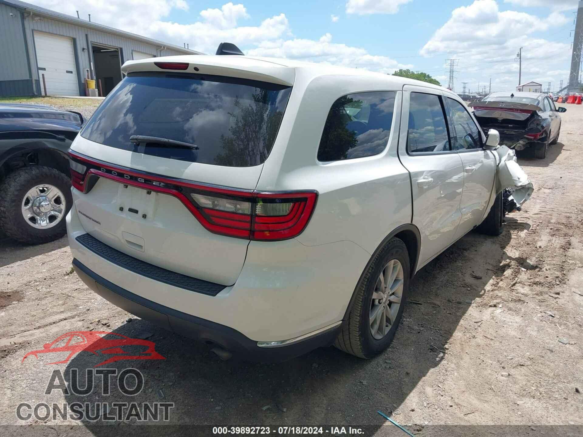 DODGE DURANGO 2017 - 1C4RDHAG9HC925988