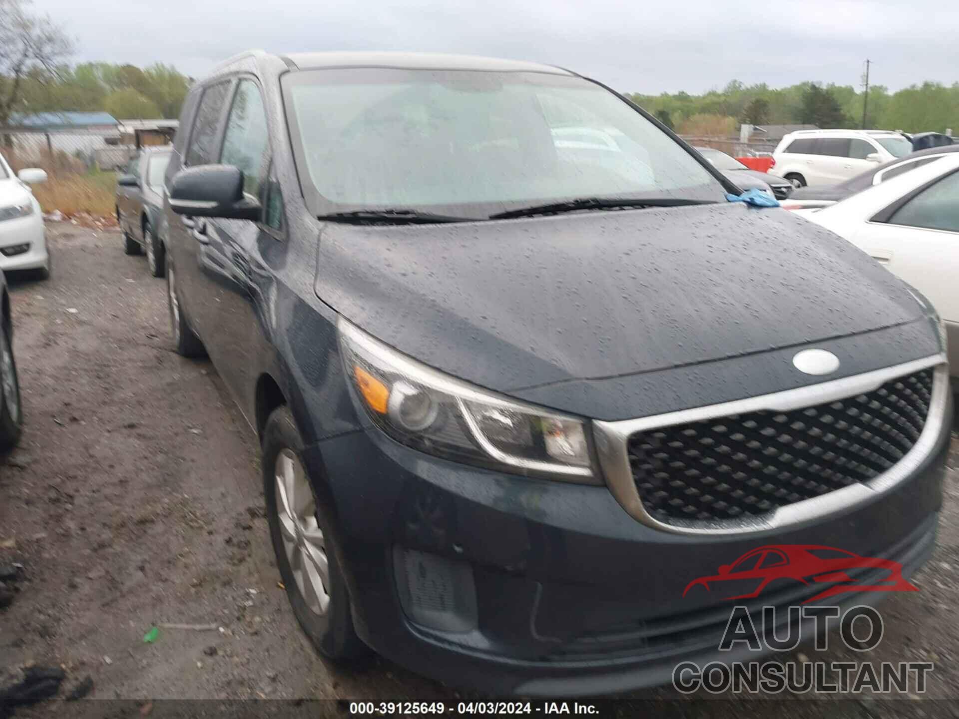 KIA SEDONA 2017 - KNDMB5C10H6265670