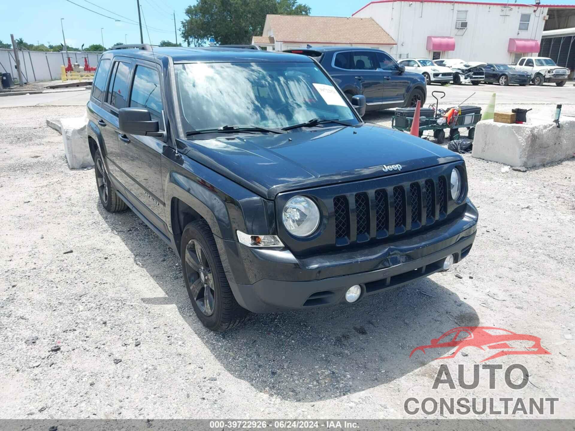 JEEP PATRIOT 2017 - 1C4NJPFAXHD117049