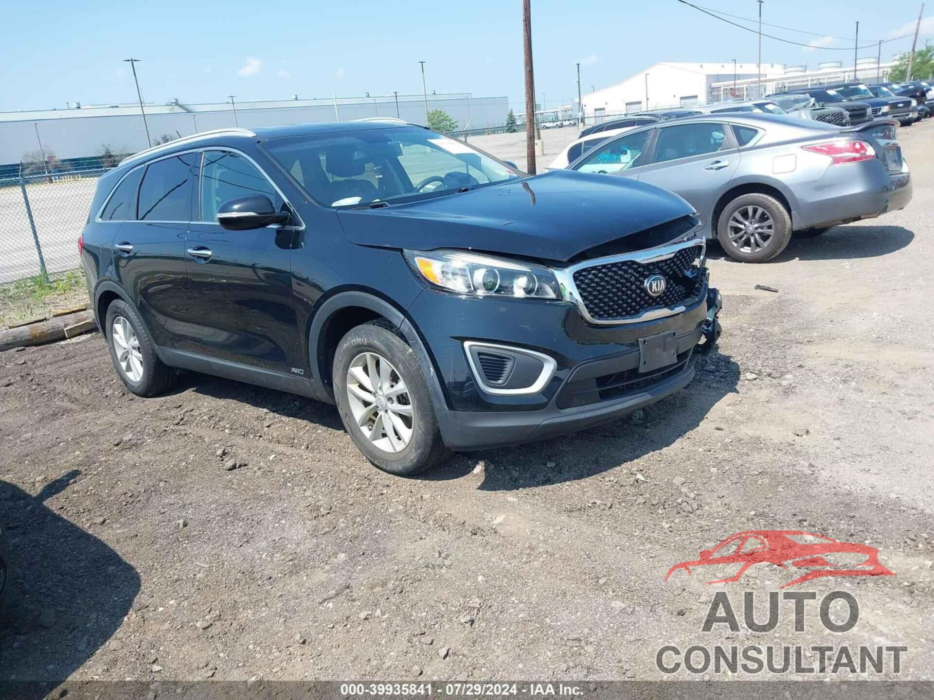 KIA SORENTO 2017 - 5XYPGDA30HG320774