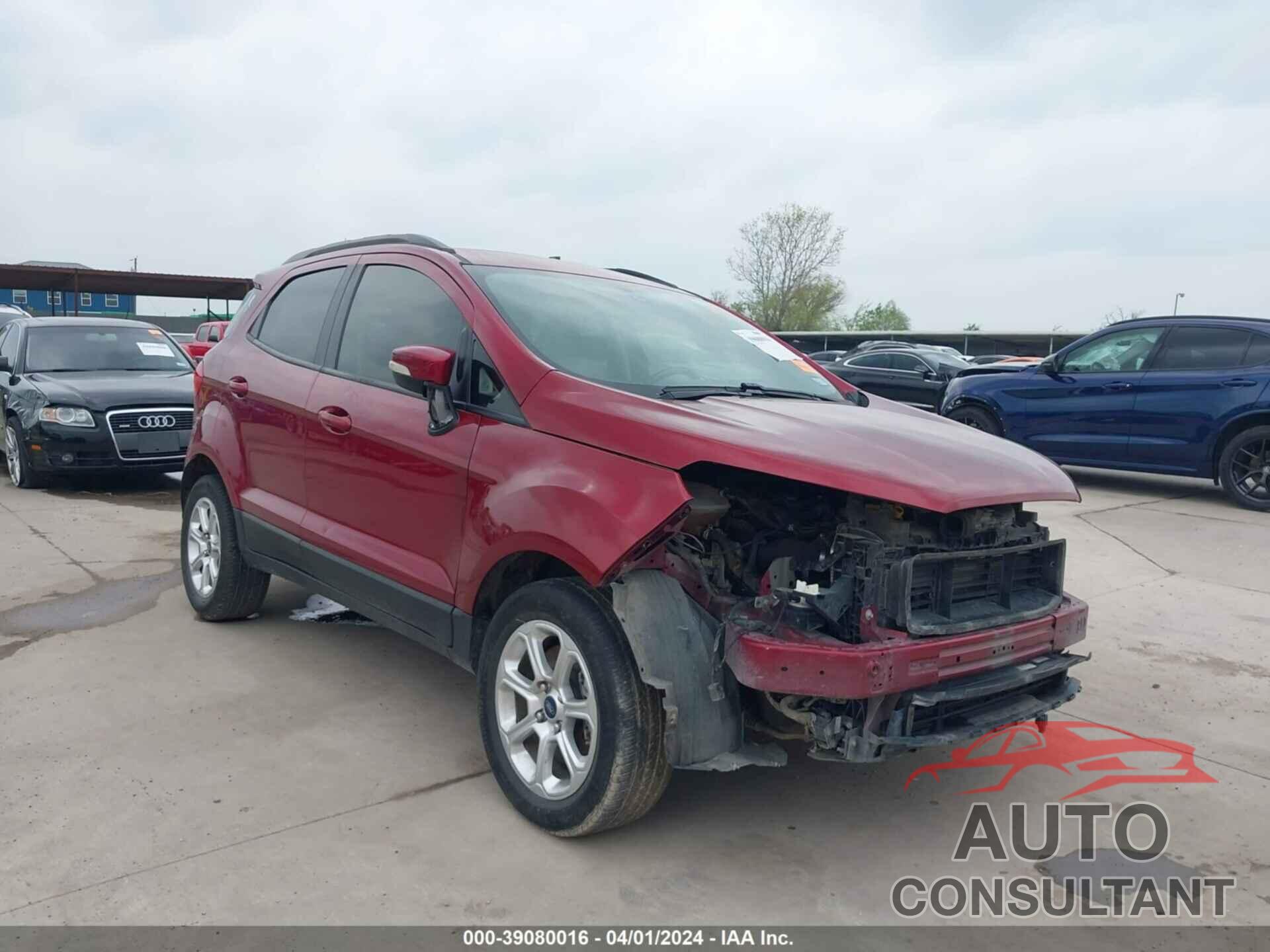 FORD ECOSPORT 2019 - MAJ3S2GE4KC291601