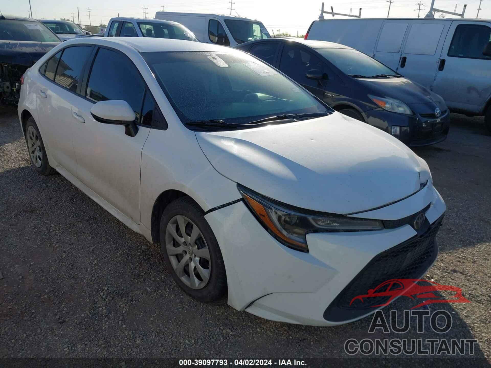 TOYOTA COROLLA 2020 - 5YFEPRAE7LPO25567